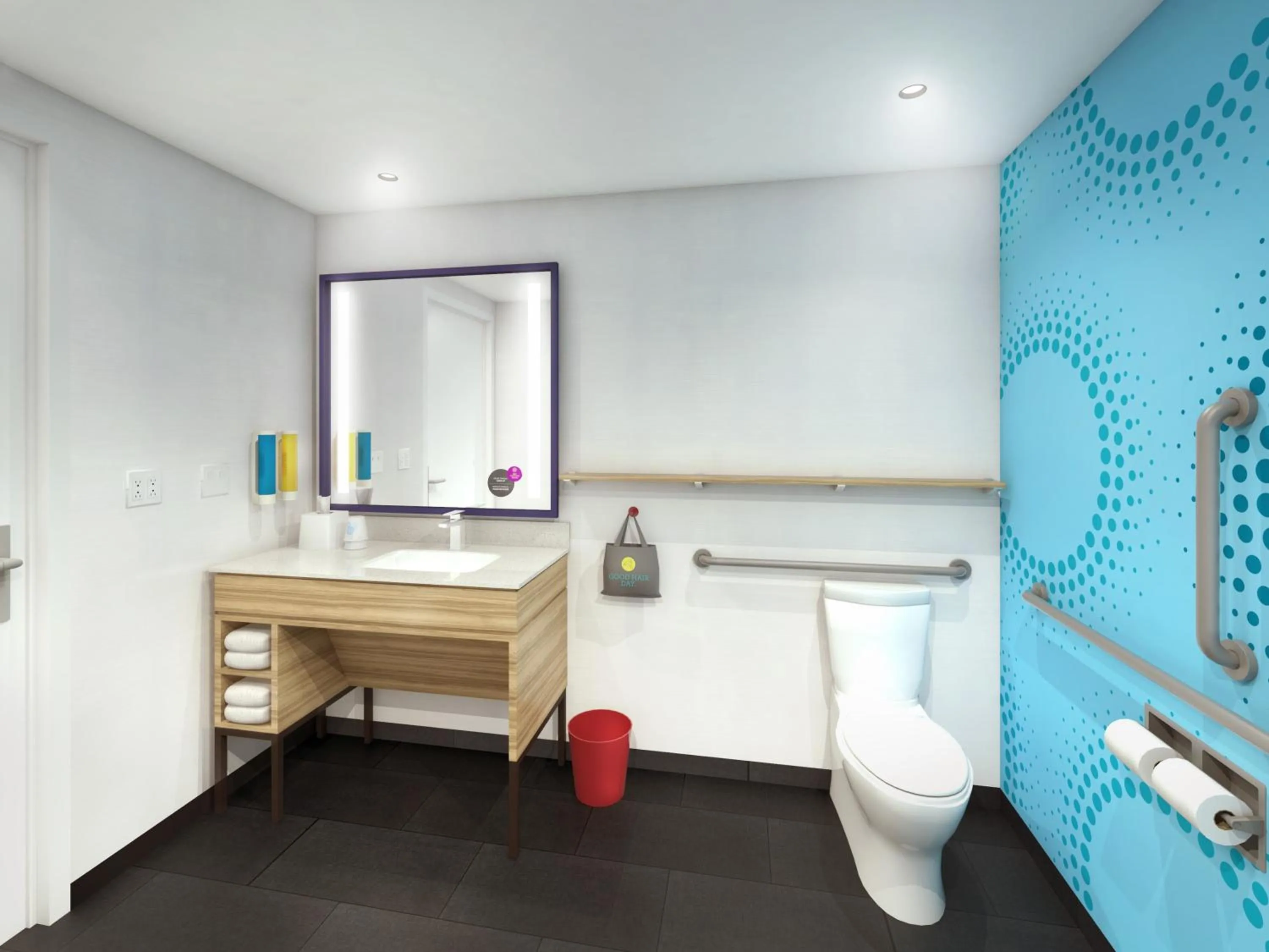 Bathroom in Tru By Hilton Joliet Plainfield