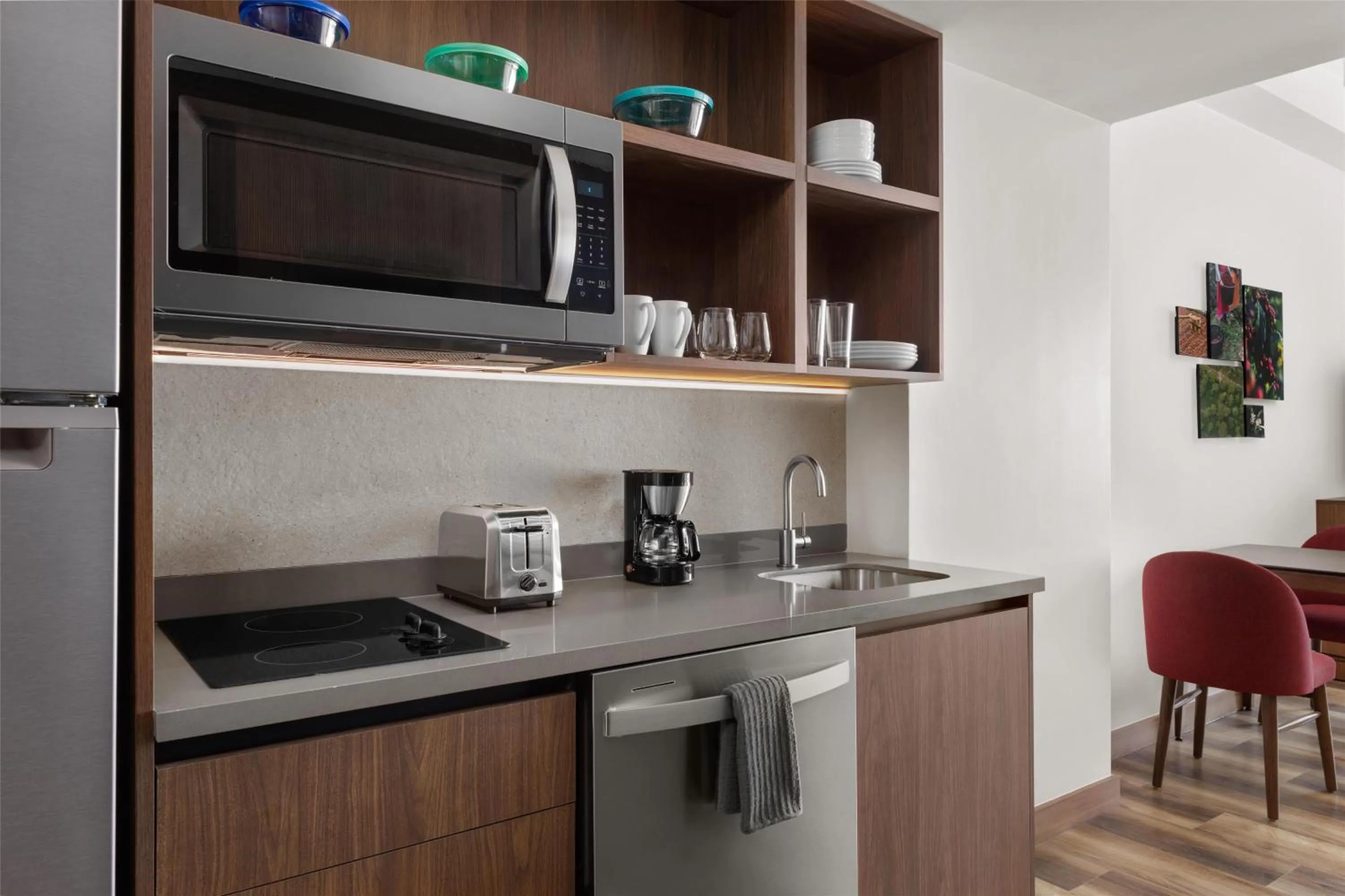Kitchen or kitchenette in Homewood Suites By Hilton Cariari San Jose