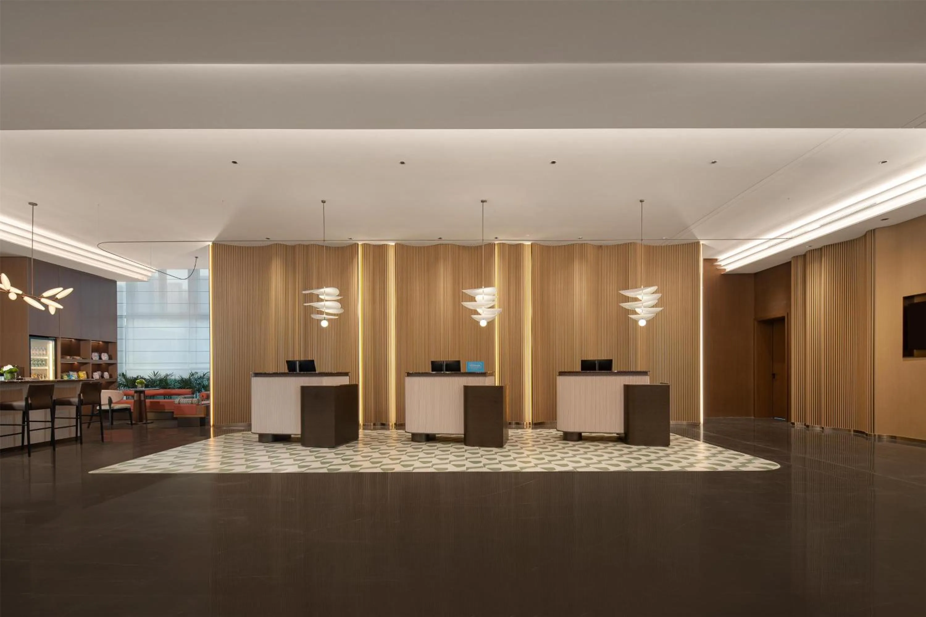 Lobby or reception in Hilton Garden Inn Urumqi Railway Station