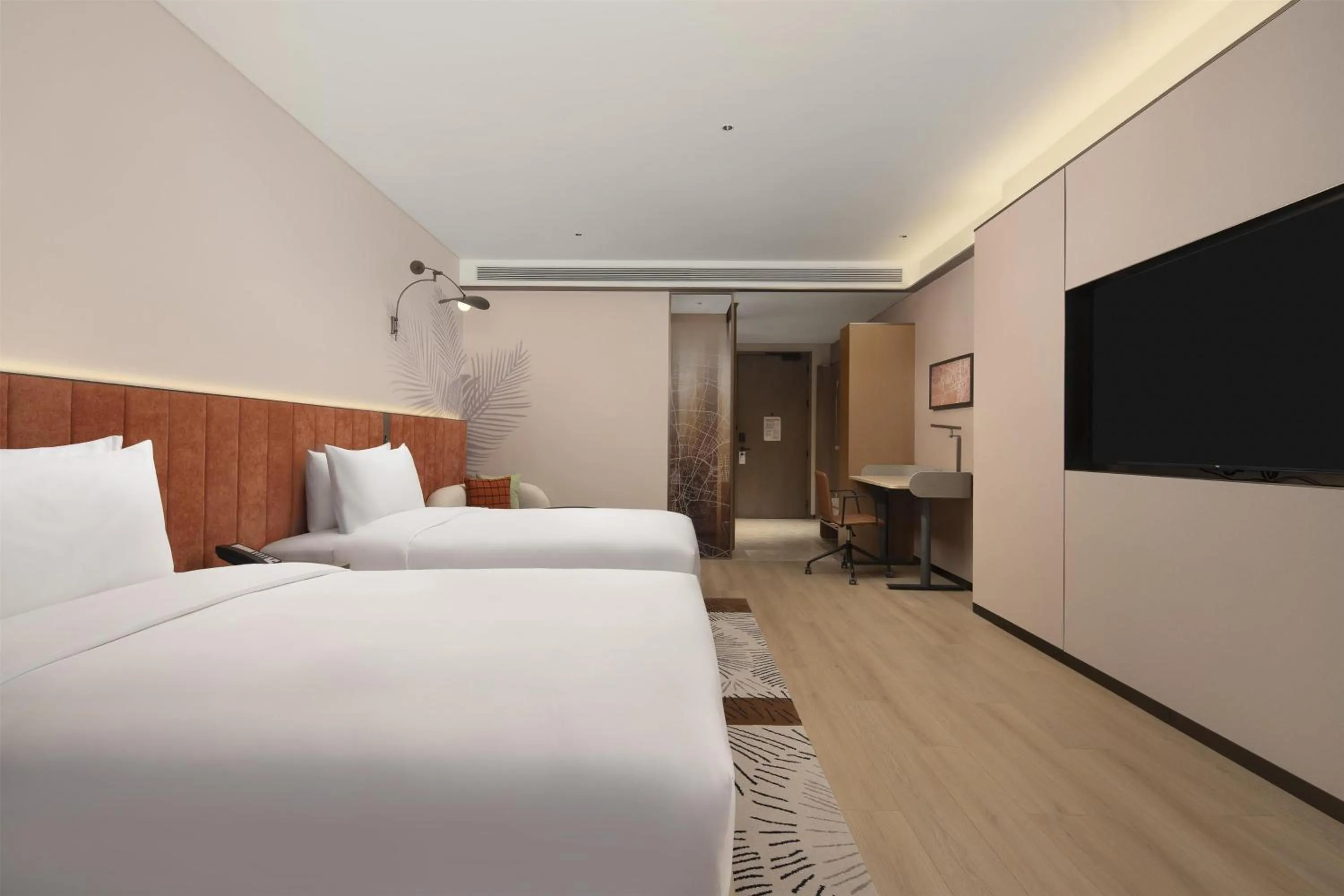 Bed in Hilton Garden Inn Urumqi Railway Station