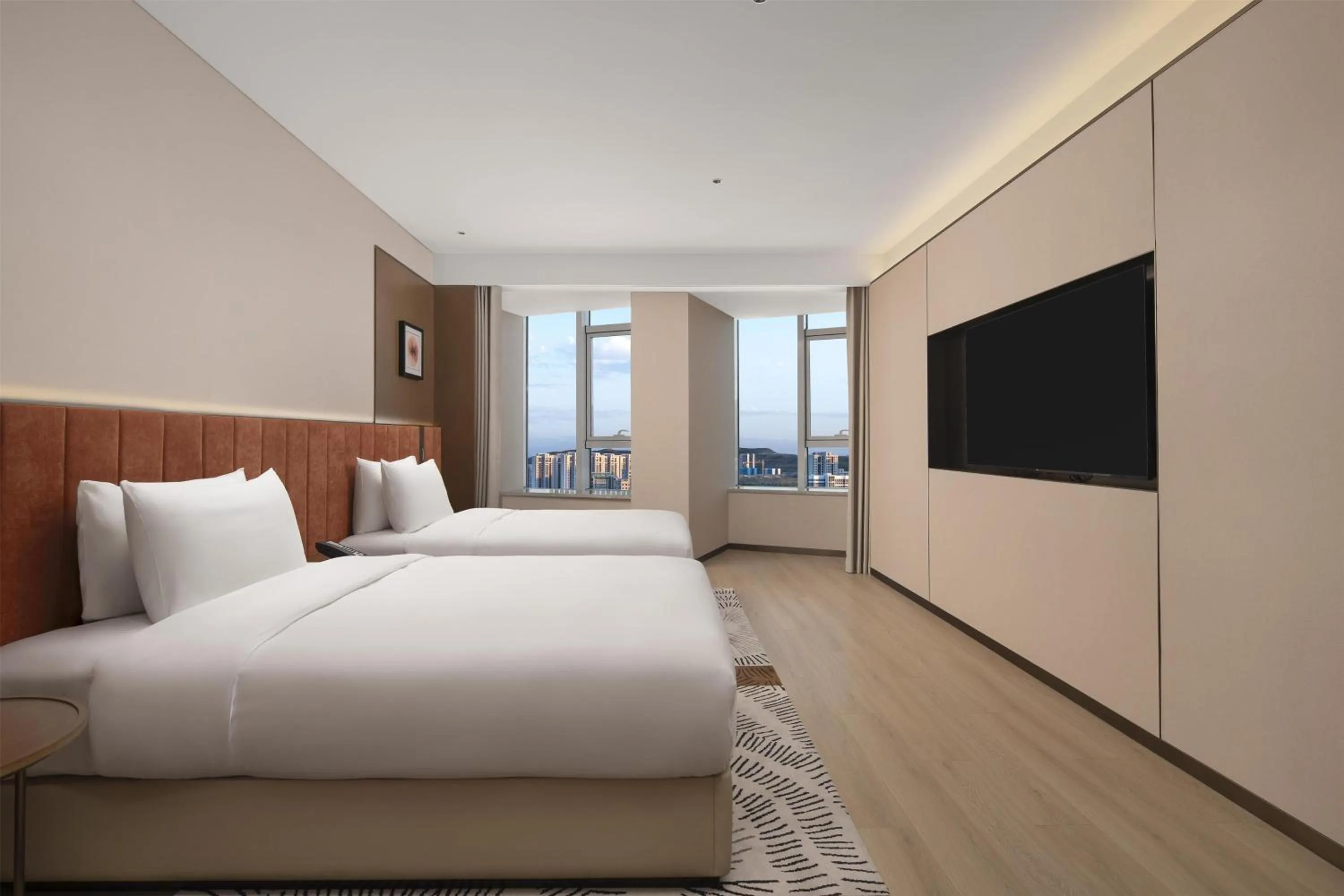 Bed in Hilton Garden Inn Urumqi Railway Station