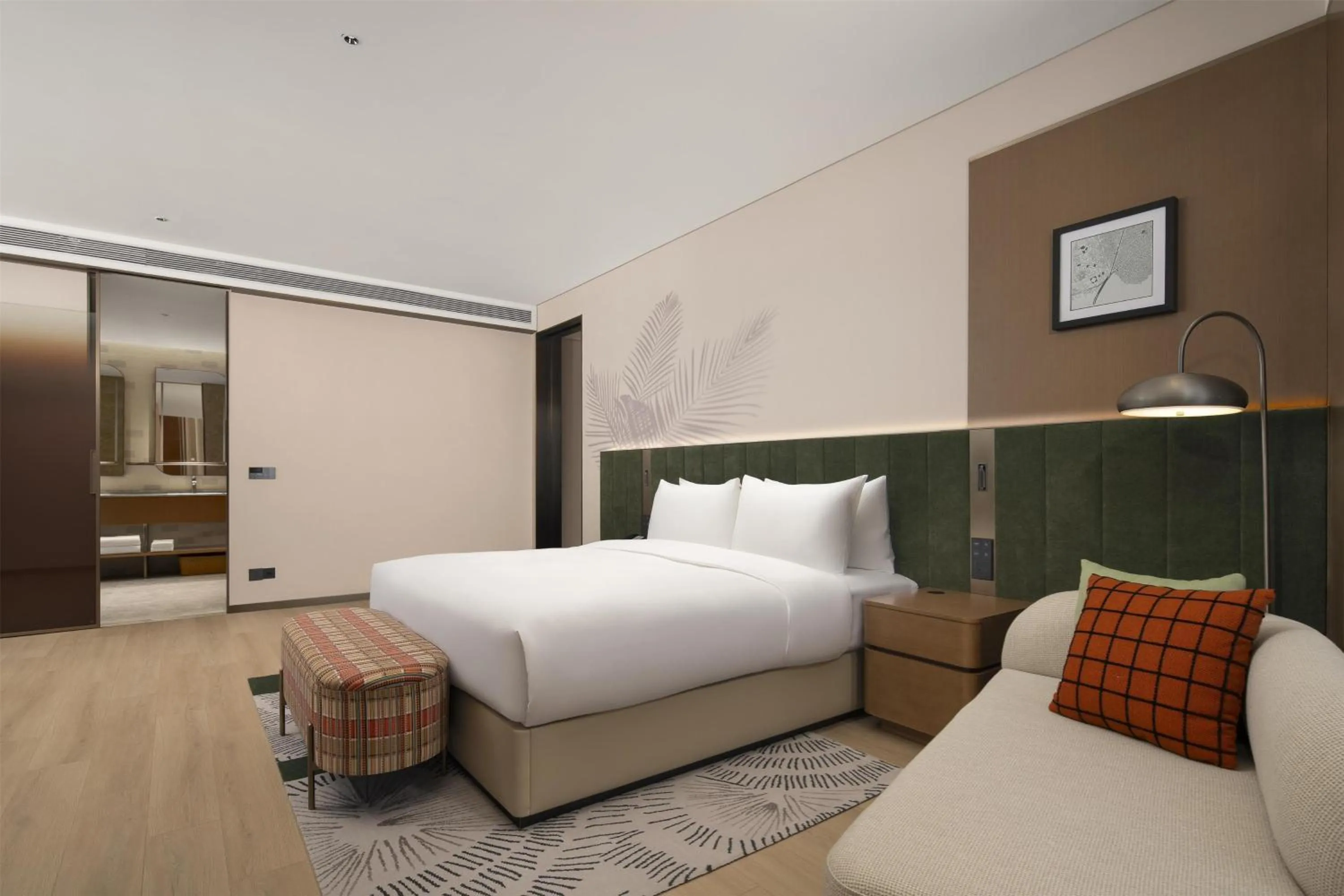 Bed in Hilton Garden Inn Urumqi Railway Station