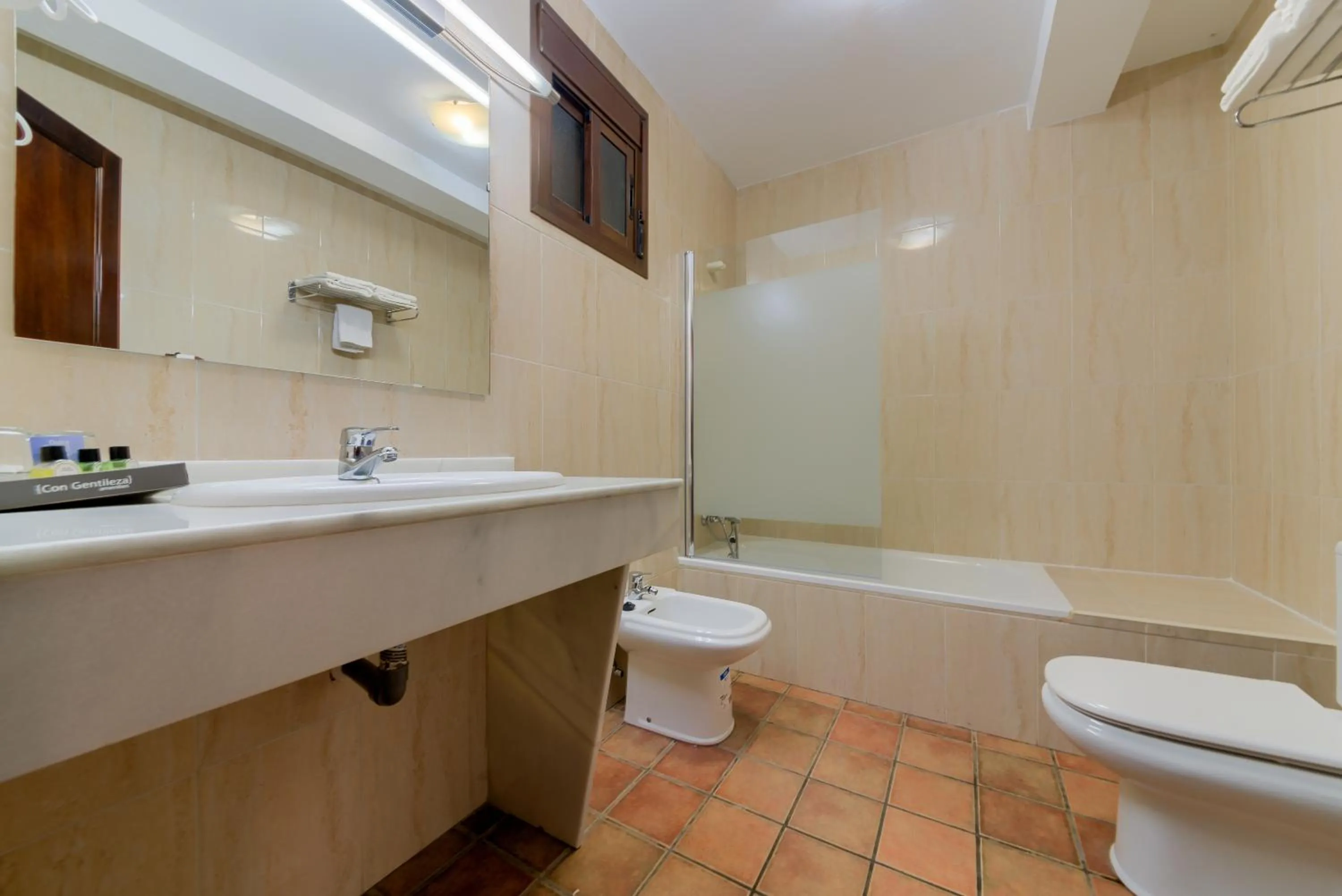 Bathroom in Dulce Nombre Hotel - Apartamentos