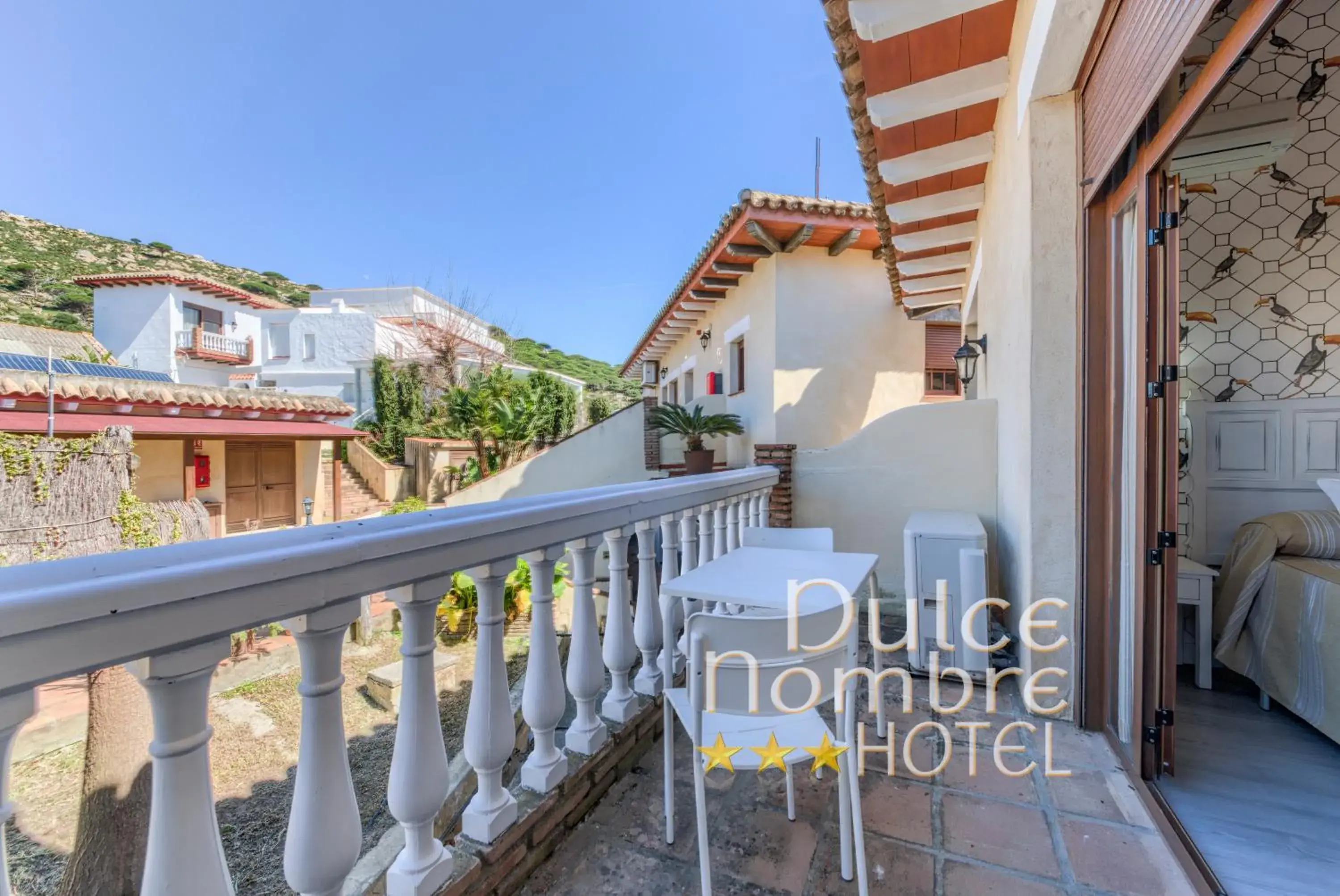 Twin Room with Terrace and Mountain View in Dulce Nombre Hotel - Apartamentos Twin Room with Terrace and Mountain View in Dulce Nombre Hotel - Apartamentos