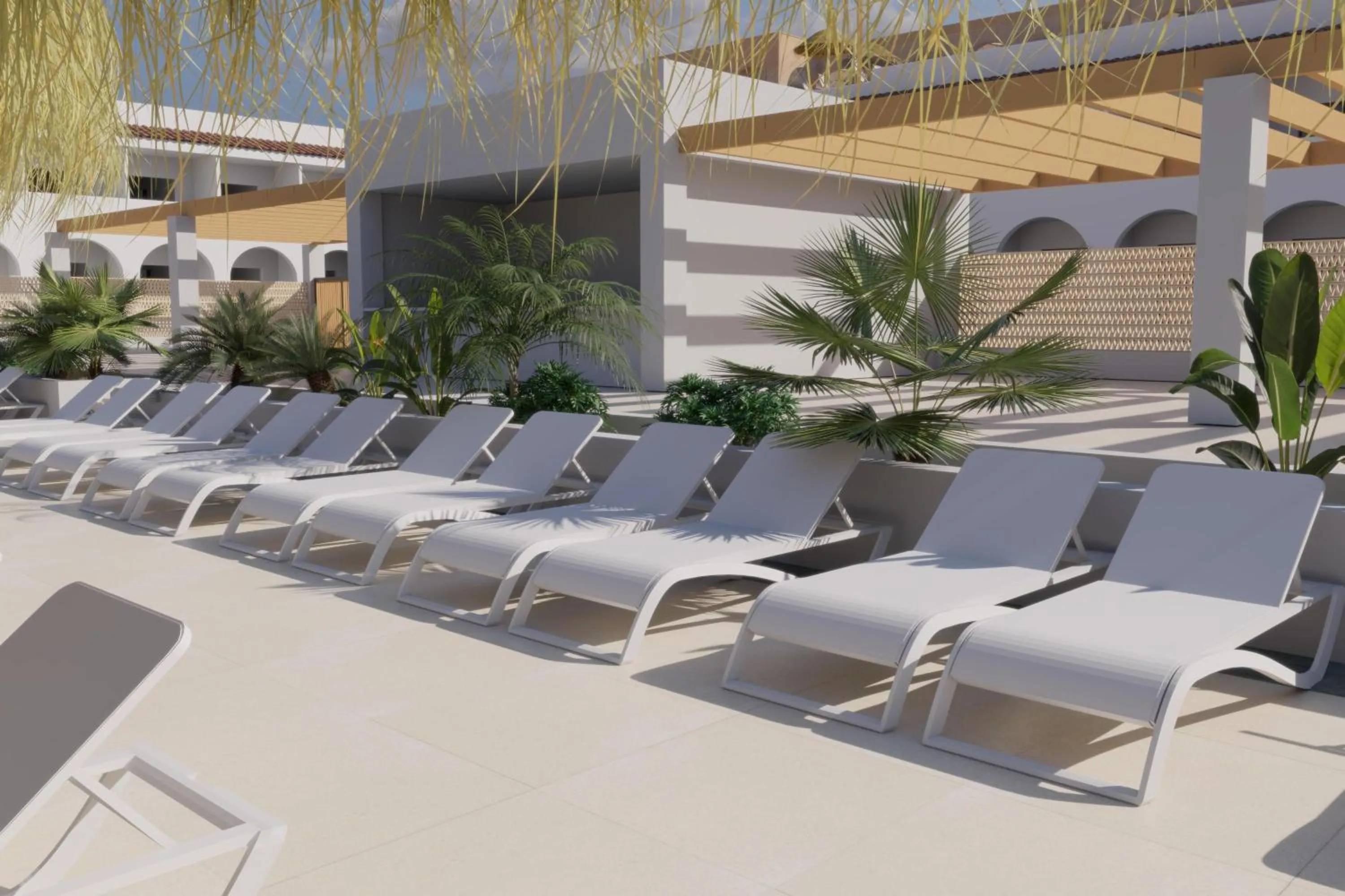 Swimming pool in Hotel Best Village Chipiona