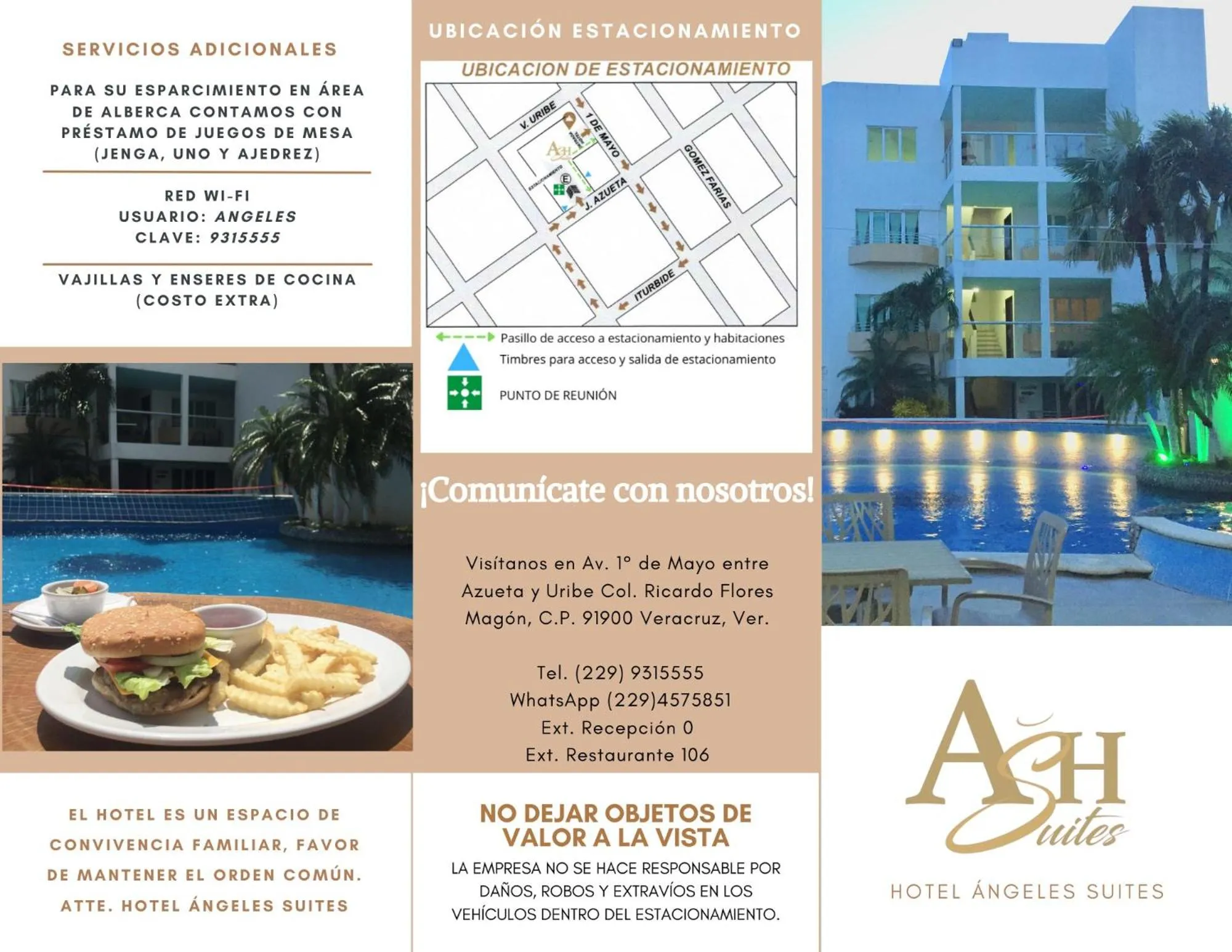 Property building in Angeles Suites & Hotel