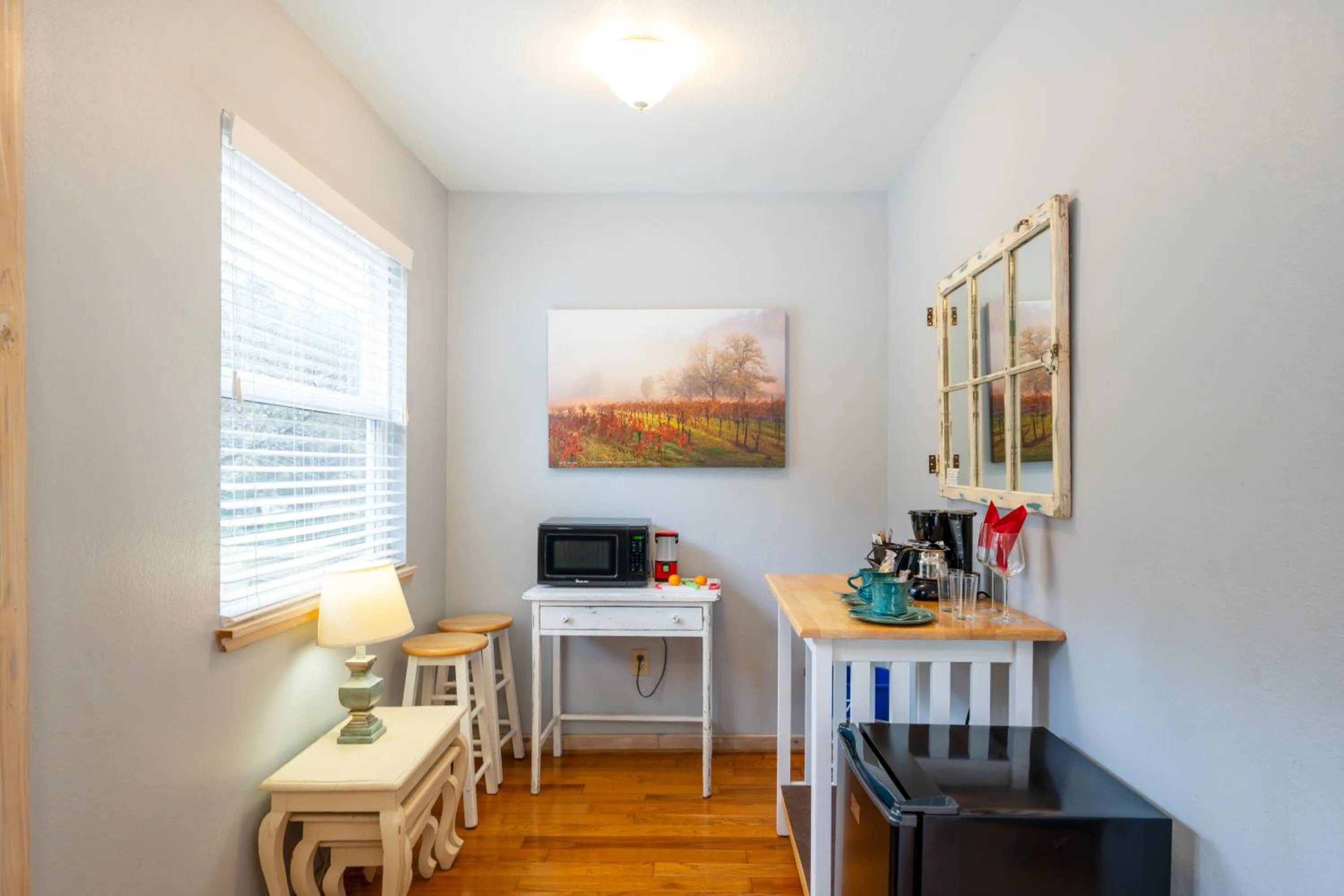 Bedroom in Aurora Park Cottages