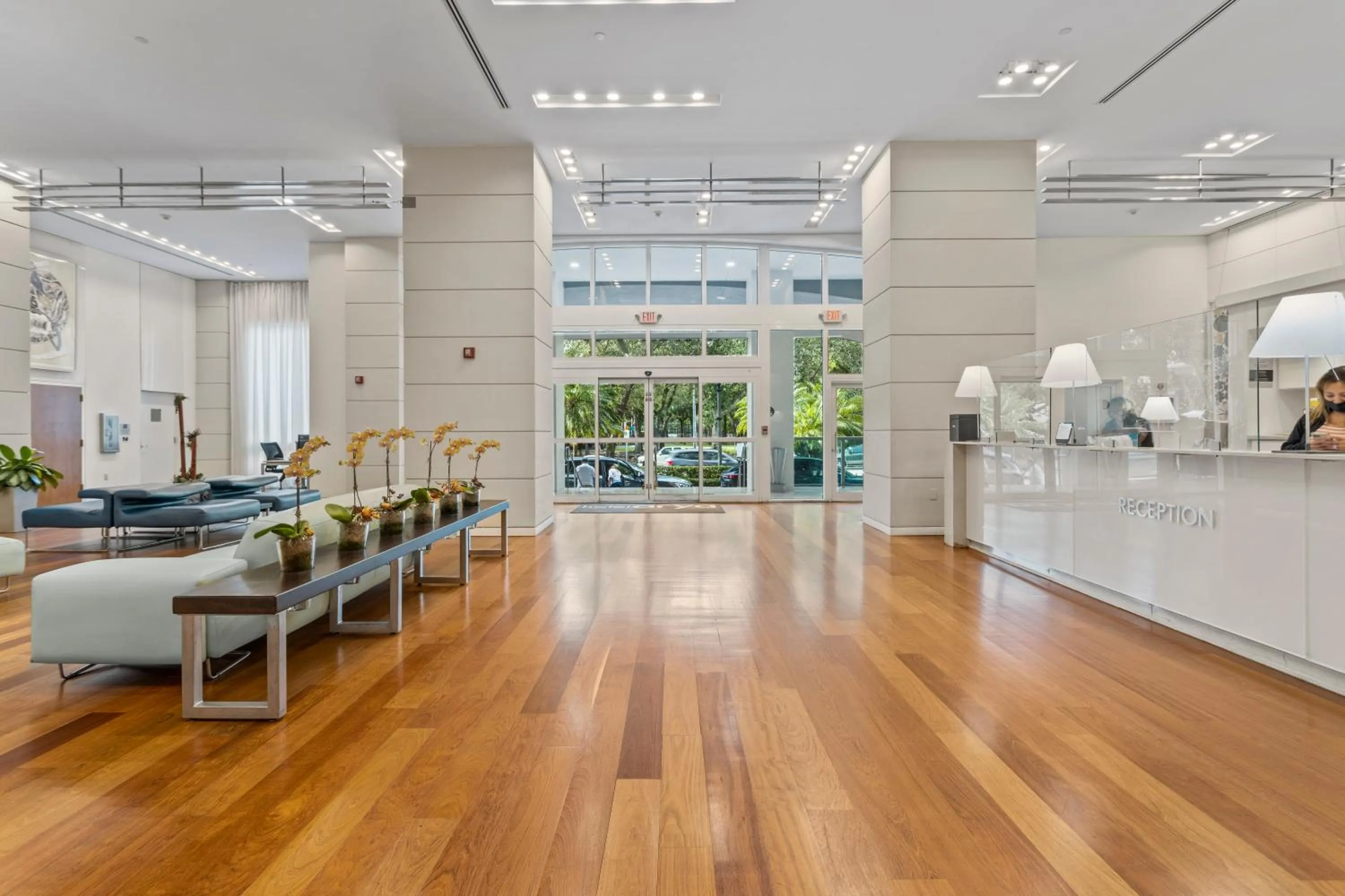 Lobby or reception in Private Residences at Hotel Arya by SoFLA Vacations