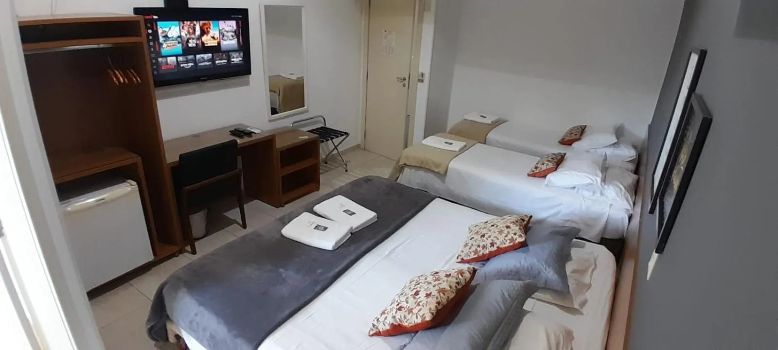 Bed in Camboinhas Beach Pousada