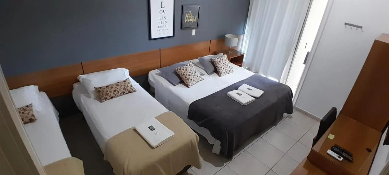 Bed in Camboinhas Beach Pousada