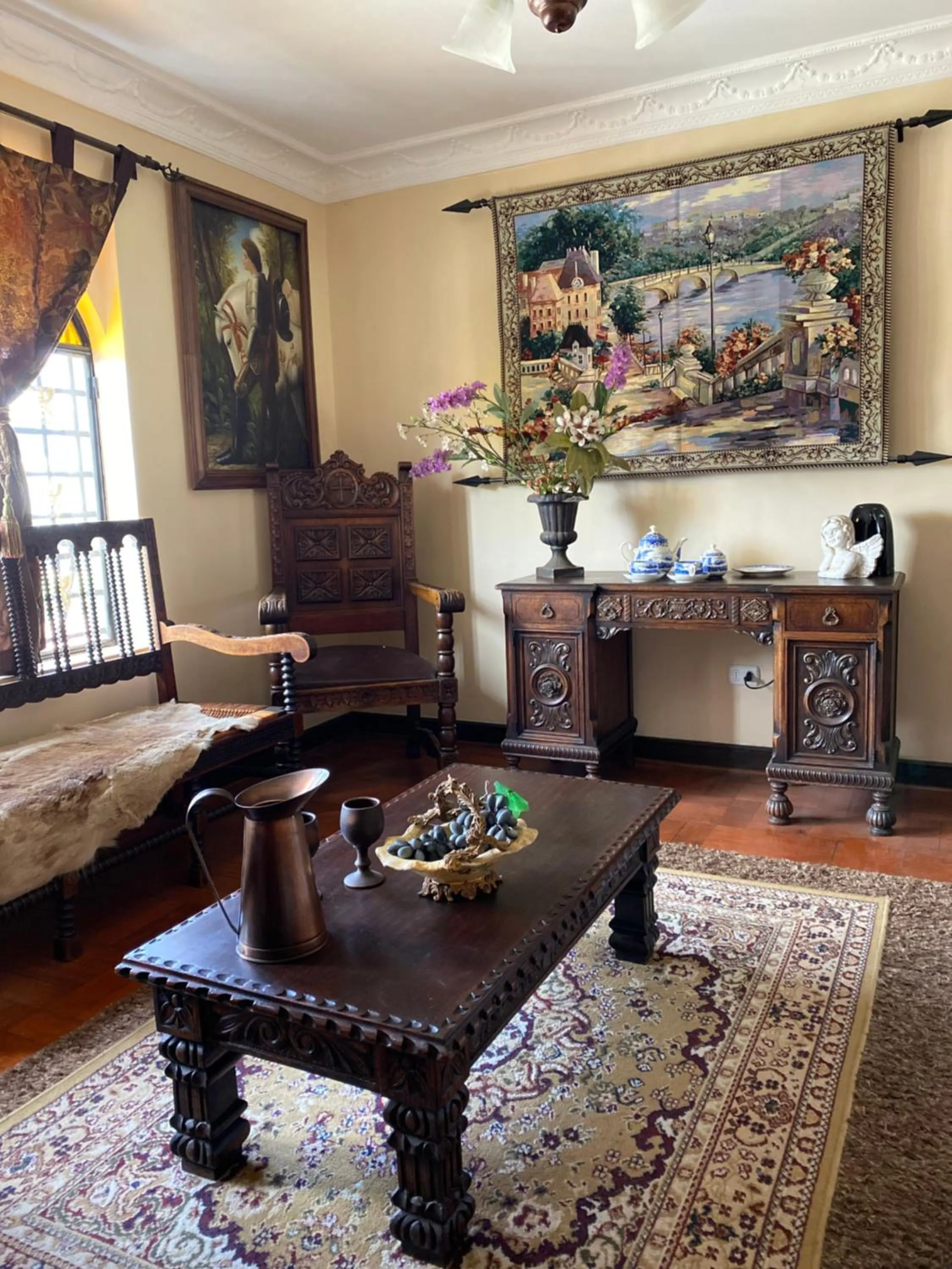 Living room in Castillo Medieval