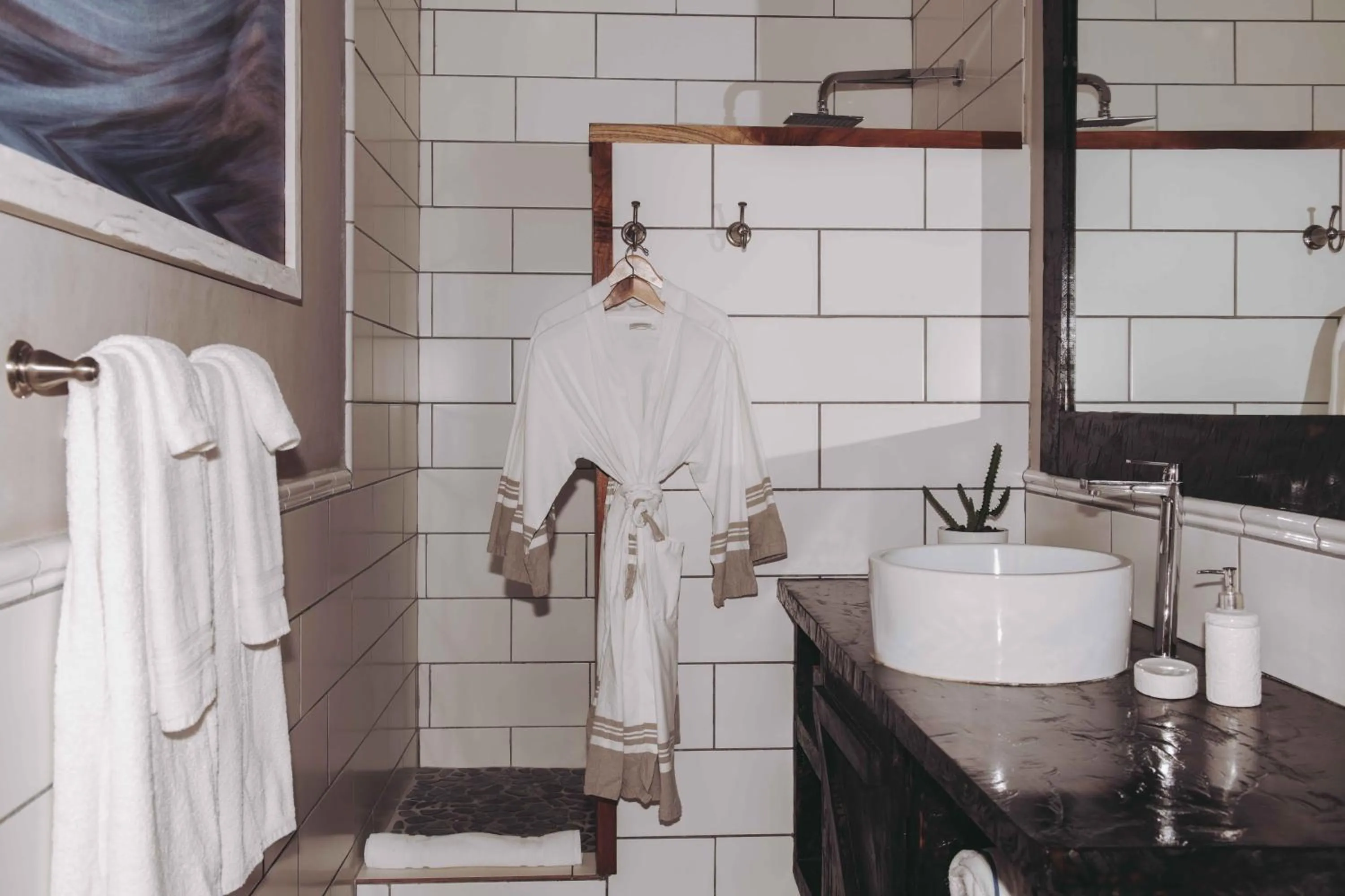 Bathroom in Sansara Surf Yoga & Resort