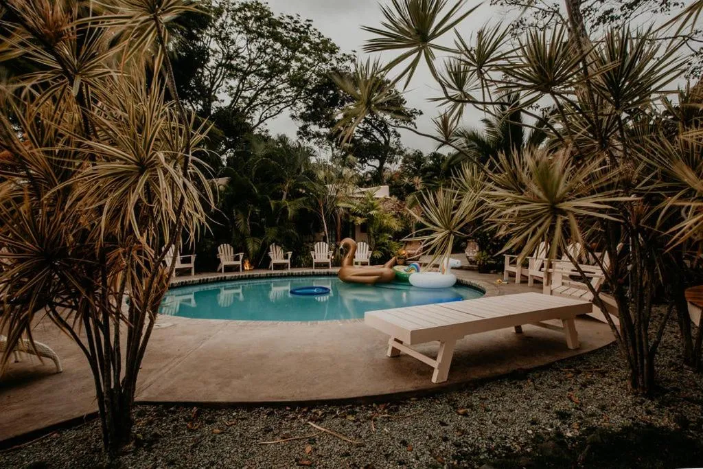 Swimming pool in Sansara Surf Yoga & Resort