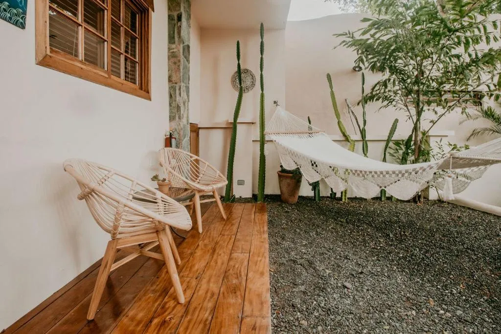 Garden view in Sansara Surf Yoga & Resort