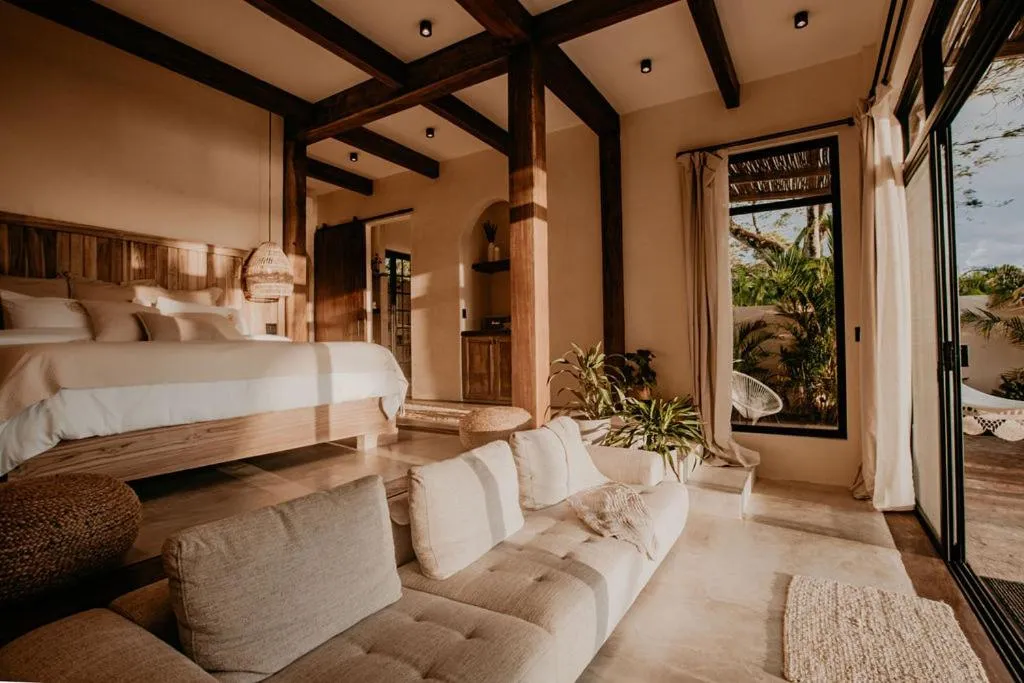 Photo of the whole room in Sansara Surf Yoga & Resort