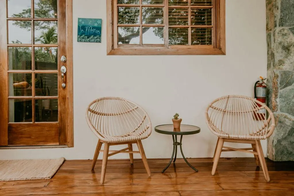 Seating area in Sansara Surf Yoga & Resort