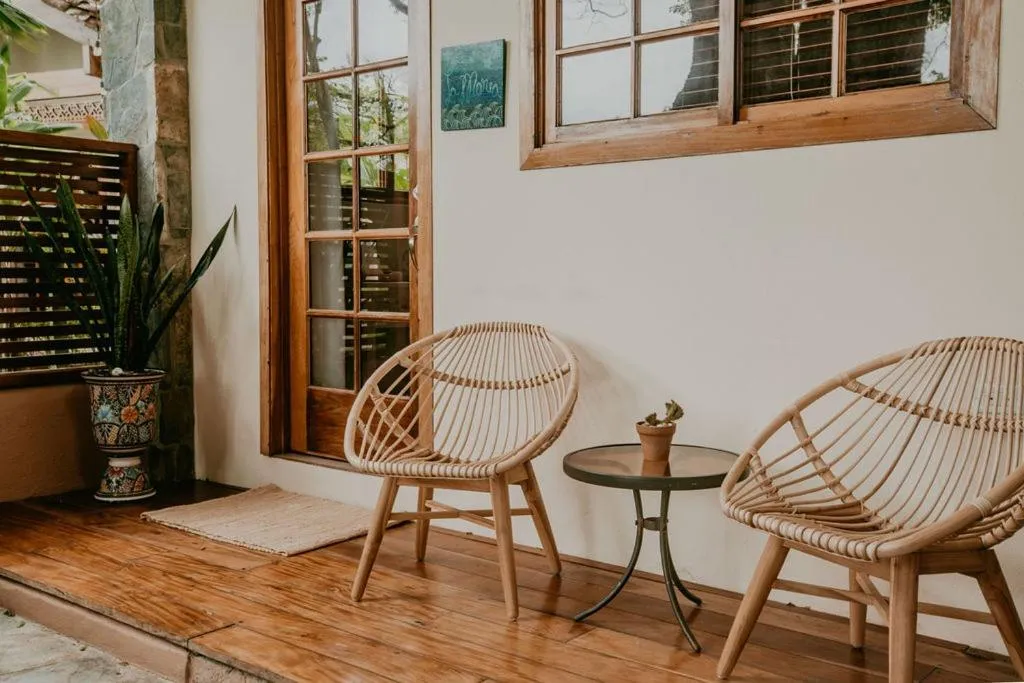 Seating area in Sansara Surf Yoga & Resort