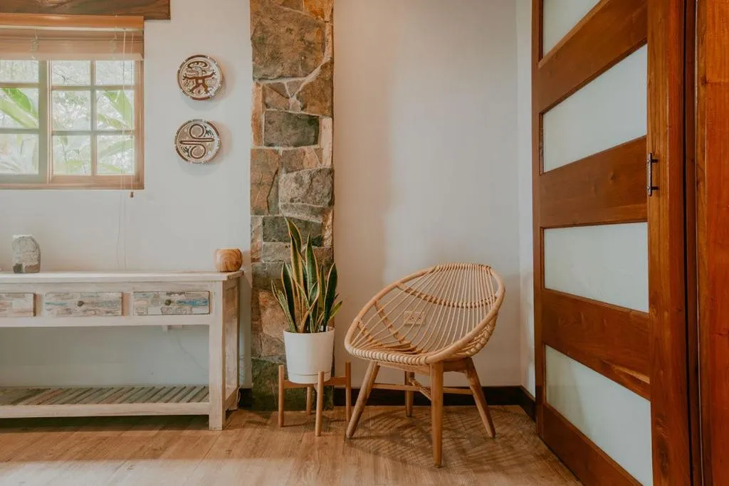 Living room in Sansara Surf Yoga & Resort