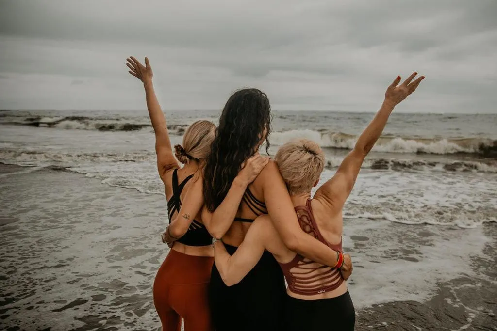 Beach in Sansara Surf Yoga & Resort