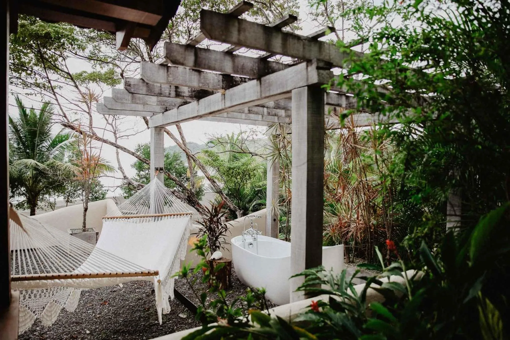 Balcony/Terrace in Sansara Surf Yoga & Resort