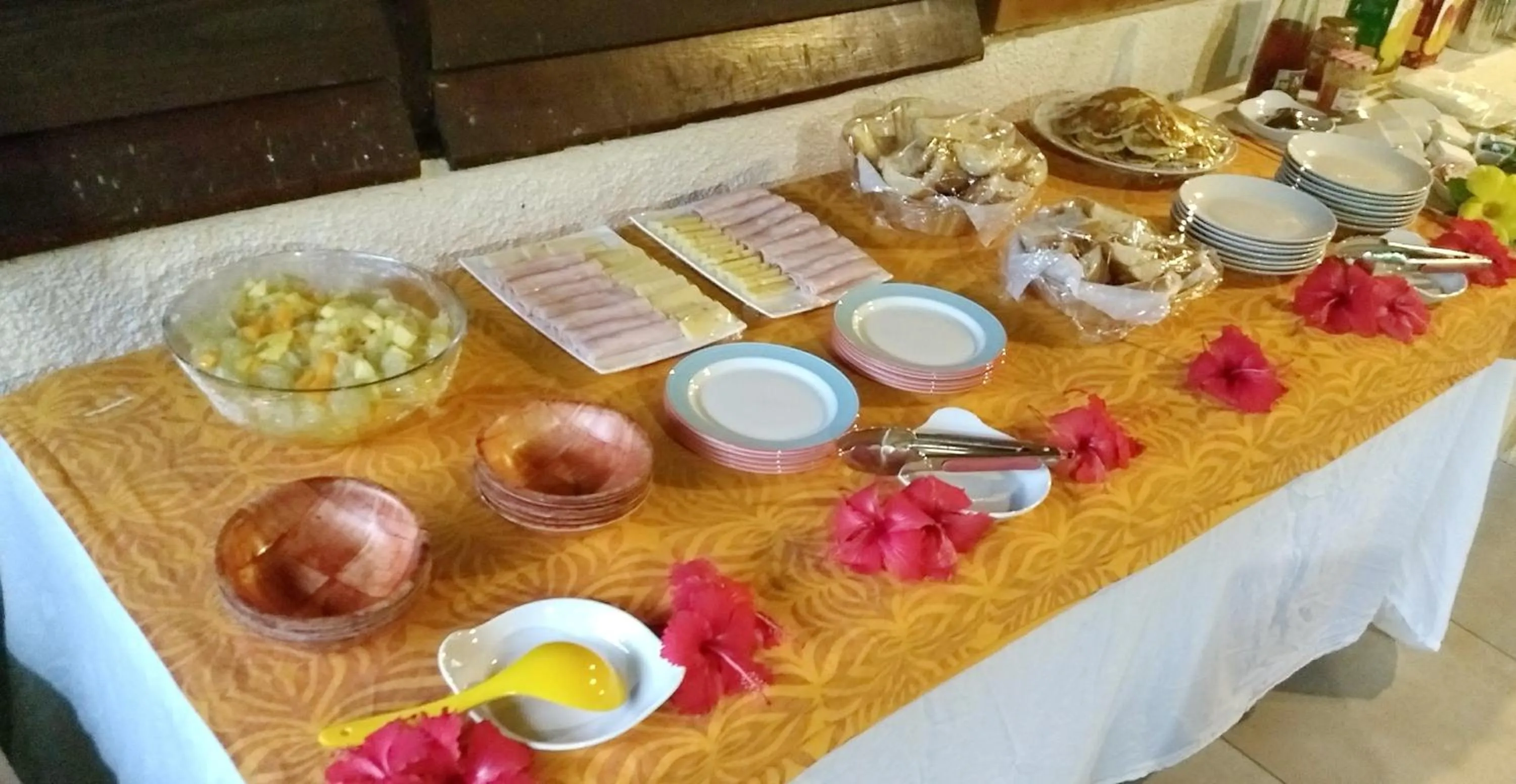 Breakfast in Pension Les Trois Cascades