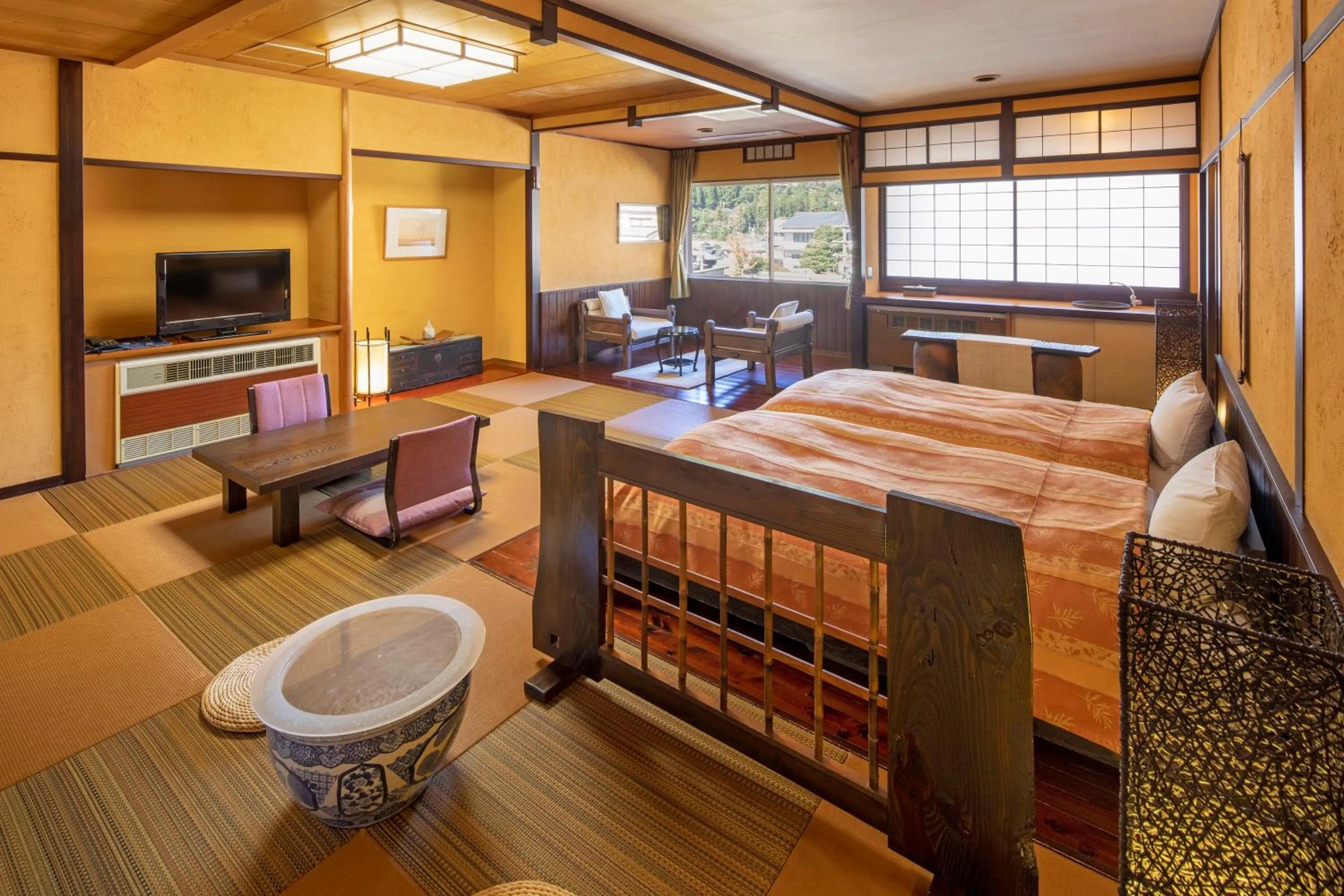 Photo of the whole room in Bosenkan