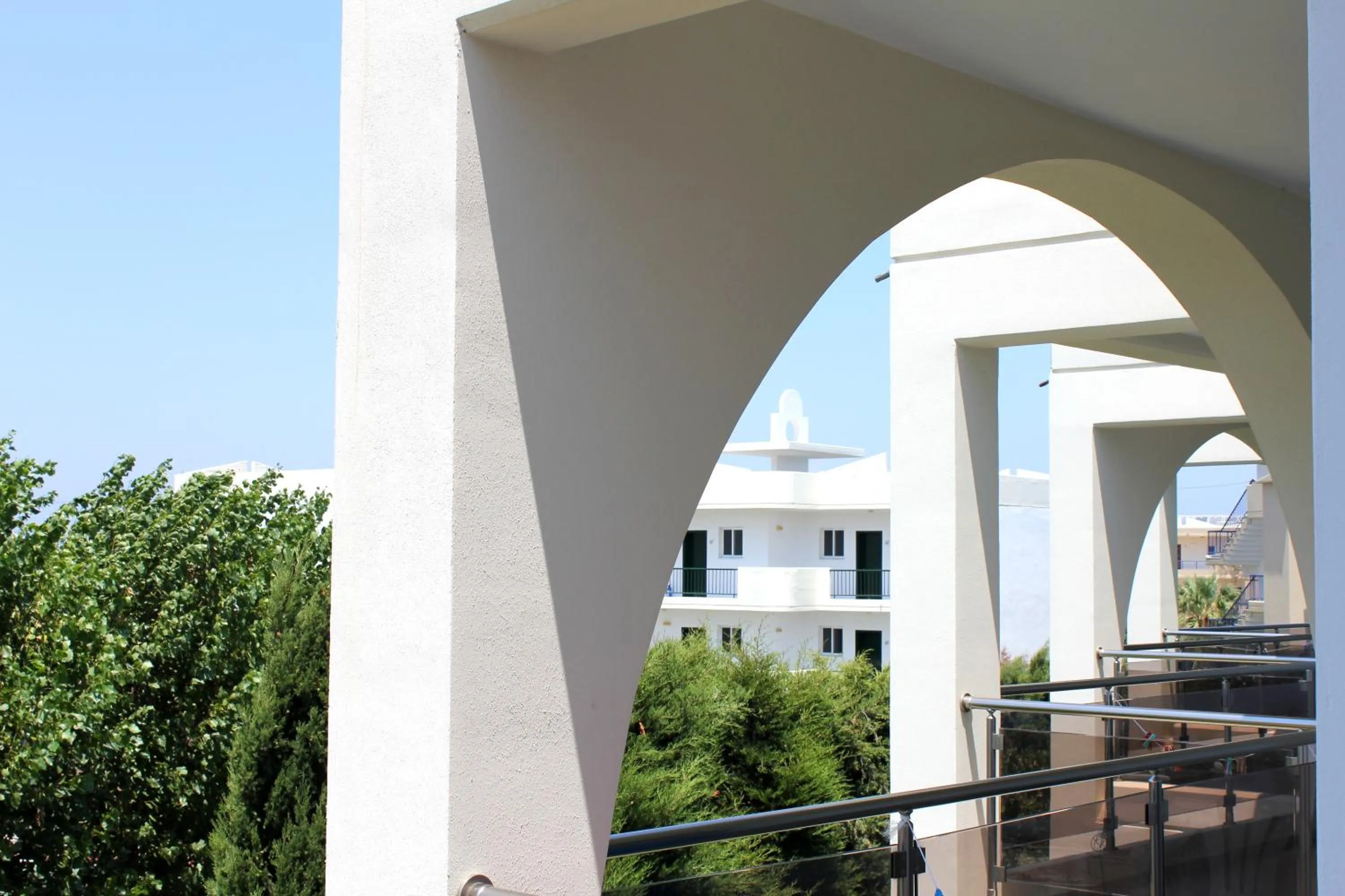 Balcony/Terrace in Sea Melody Beach Hotel Apartments