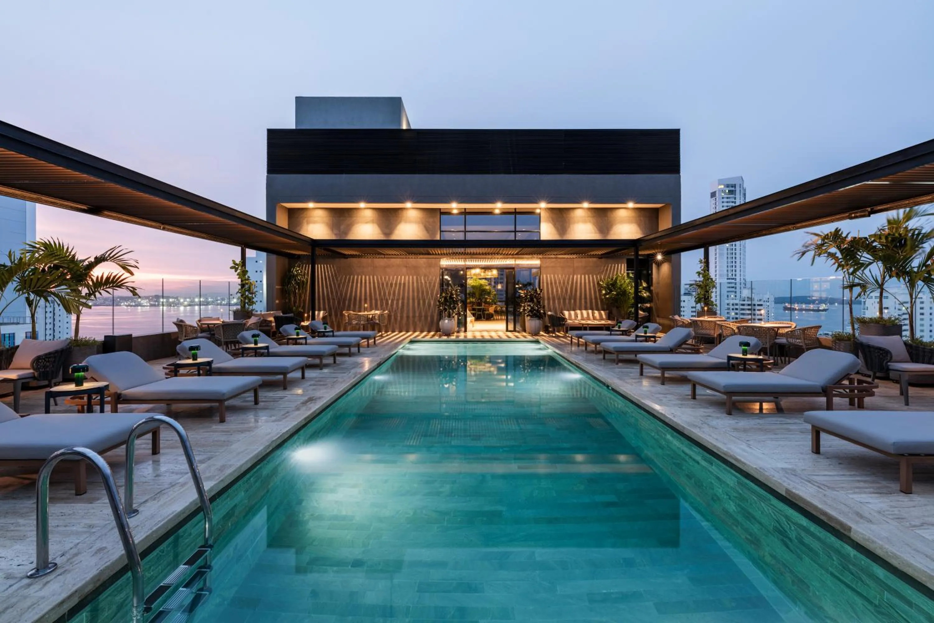 Swimming pool in OZ Hotel Collection