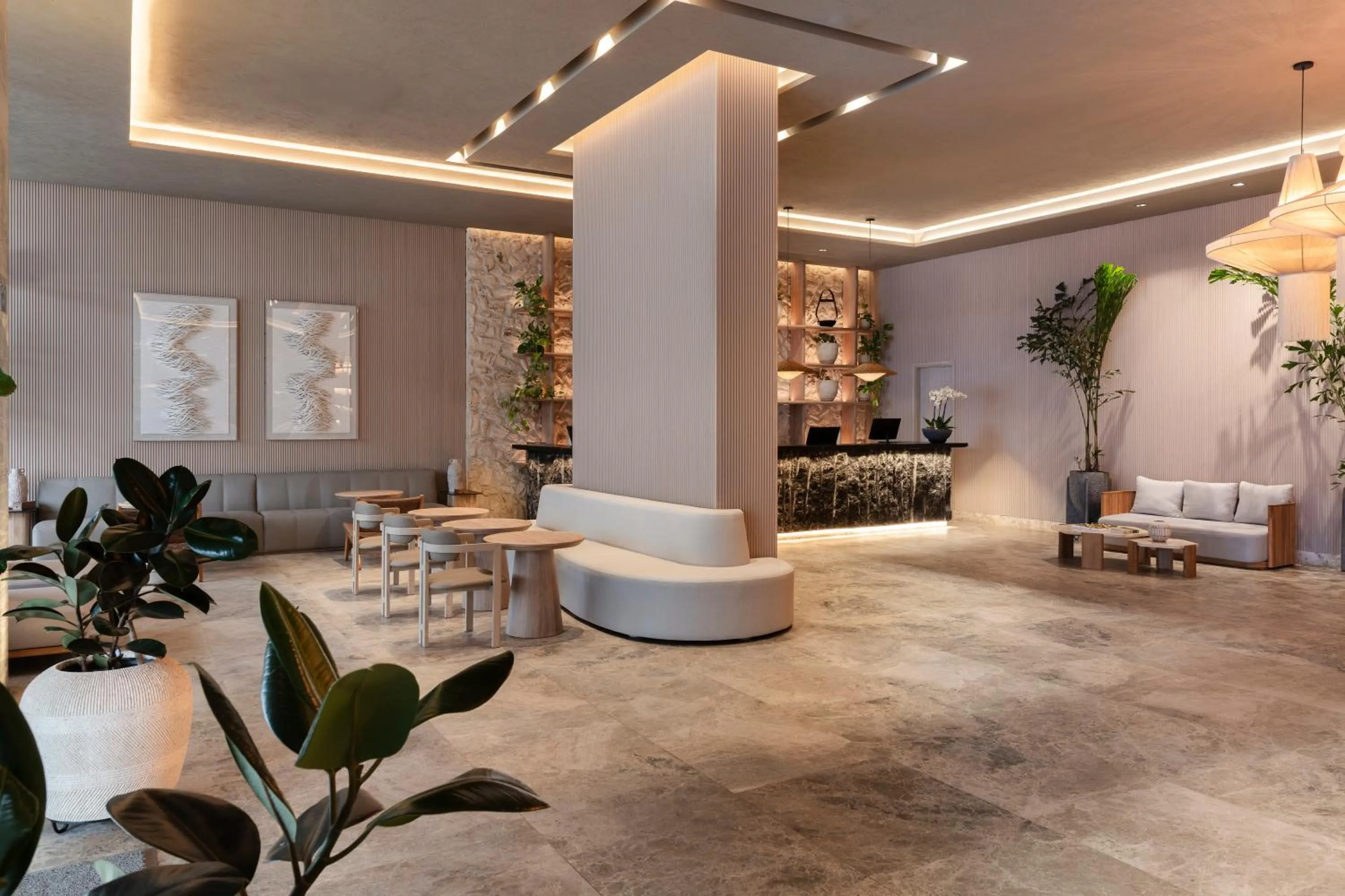 Living room in OZ Hotel Collection