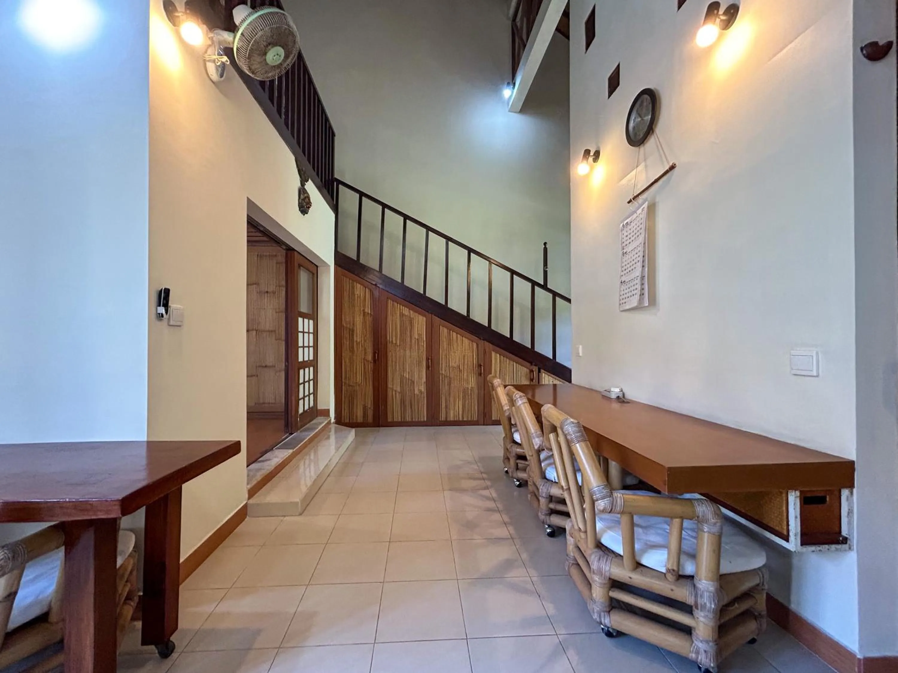 Seating area in Sayang Taman Villas