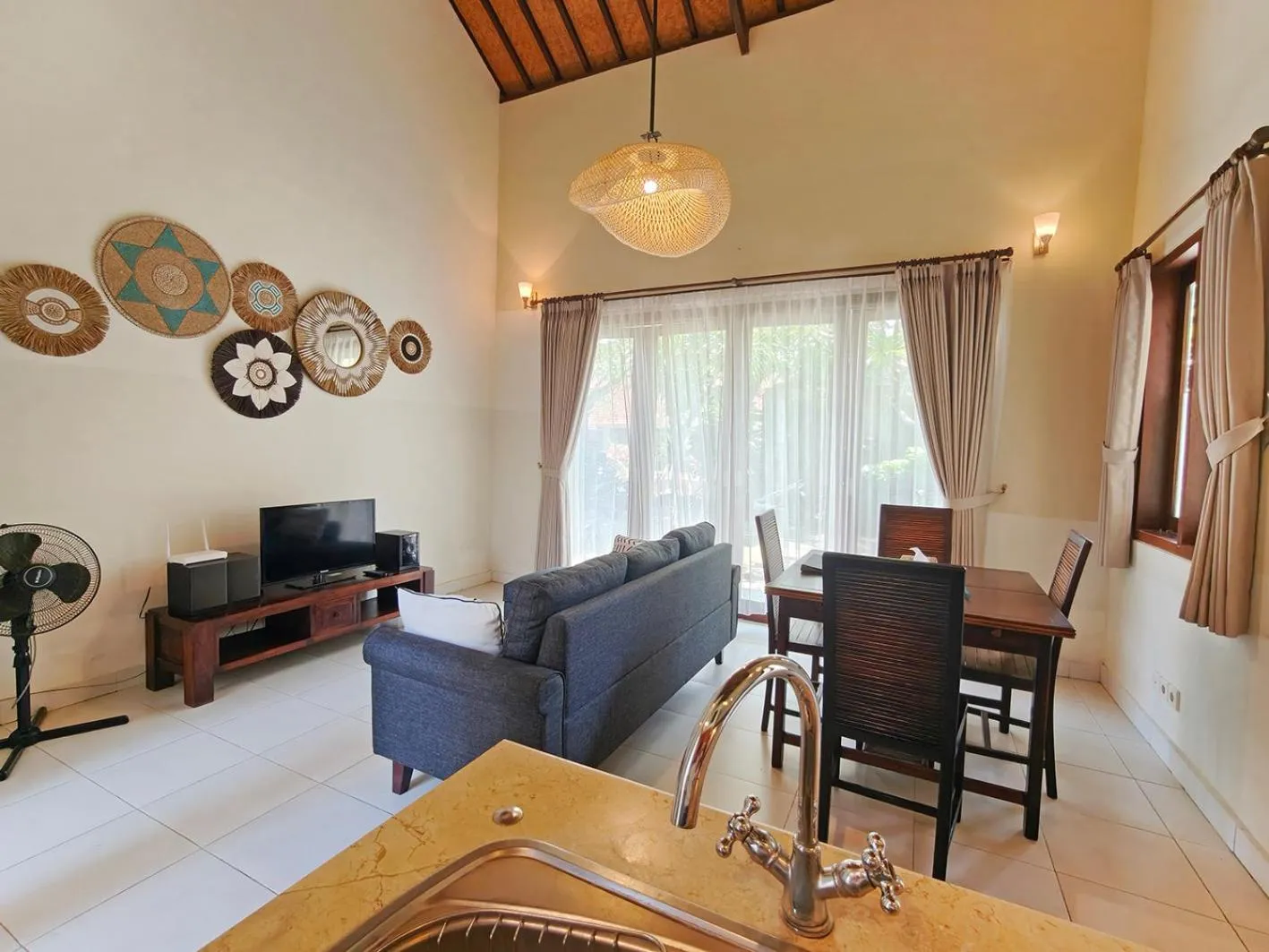 Living room in Sayang Taman Villas