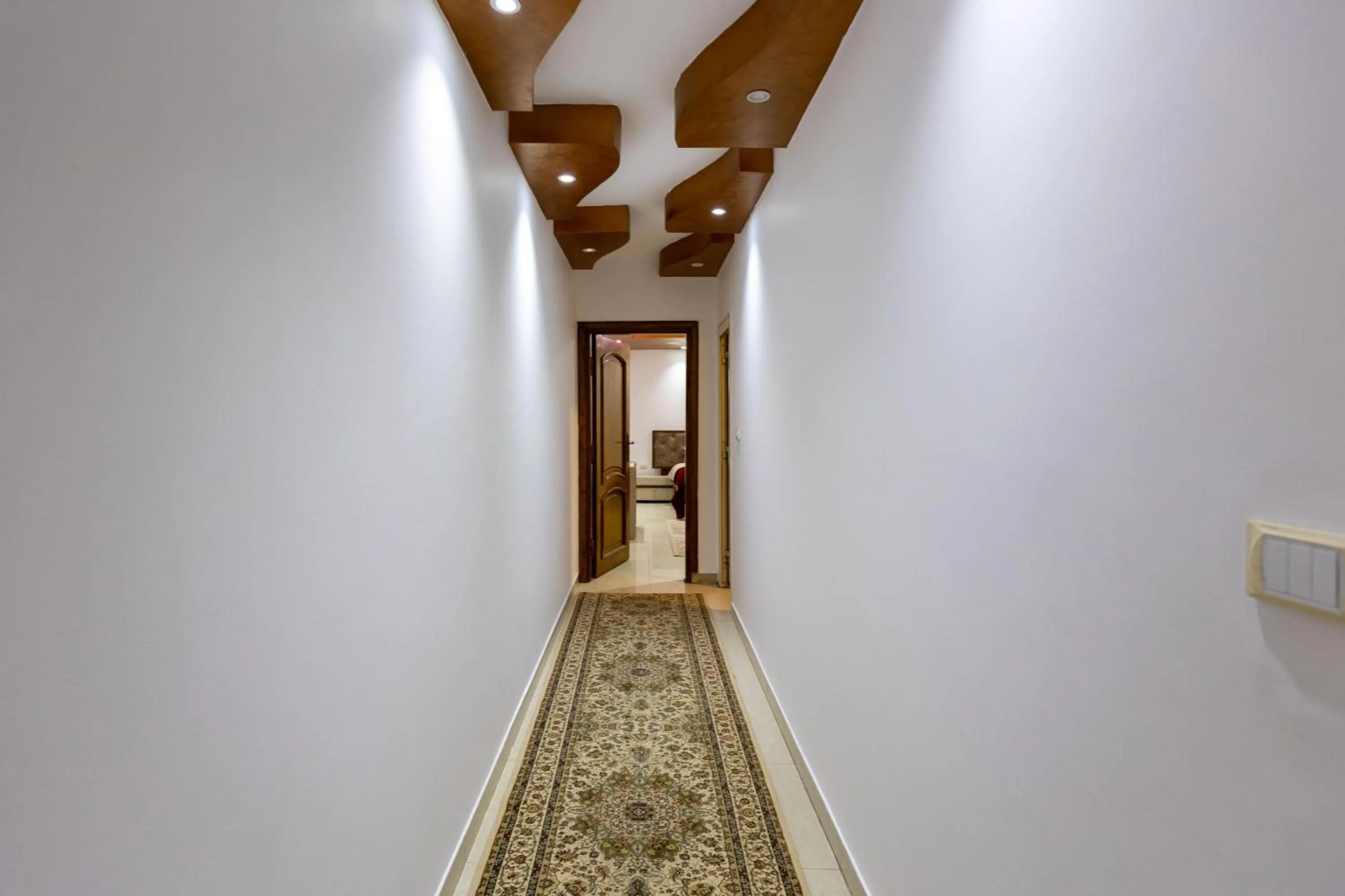 Decorative detail in Pyramids Yard Hotel