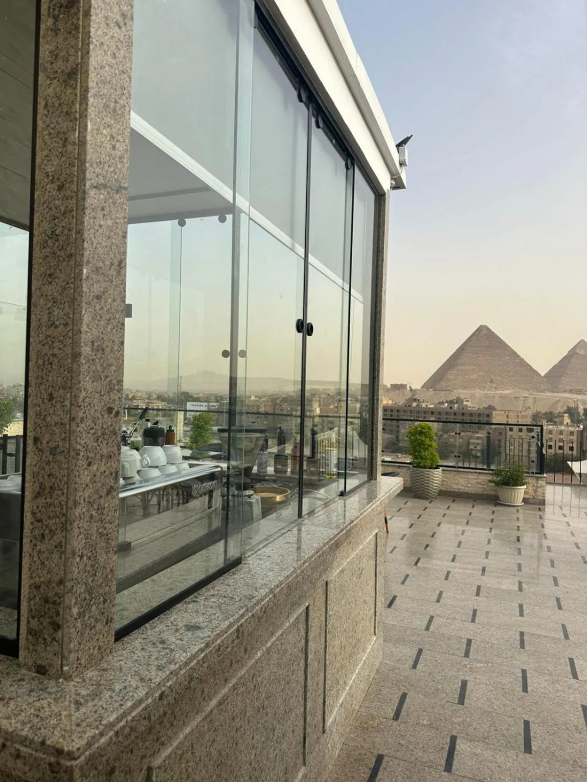 Lounge or bar in Pyramids Yard Hotel