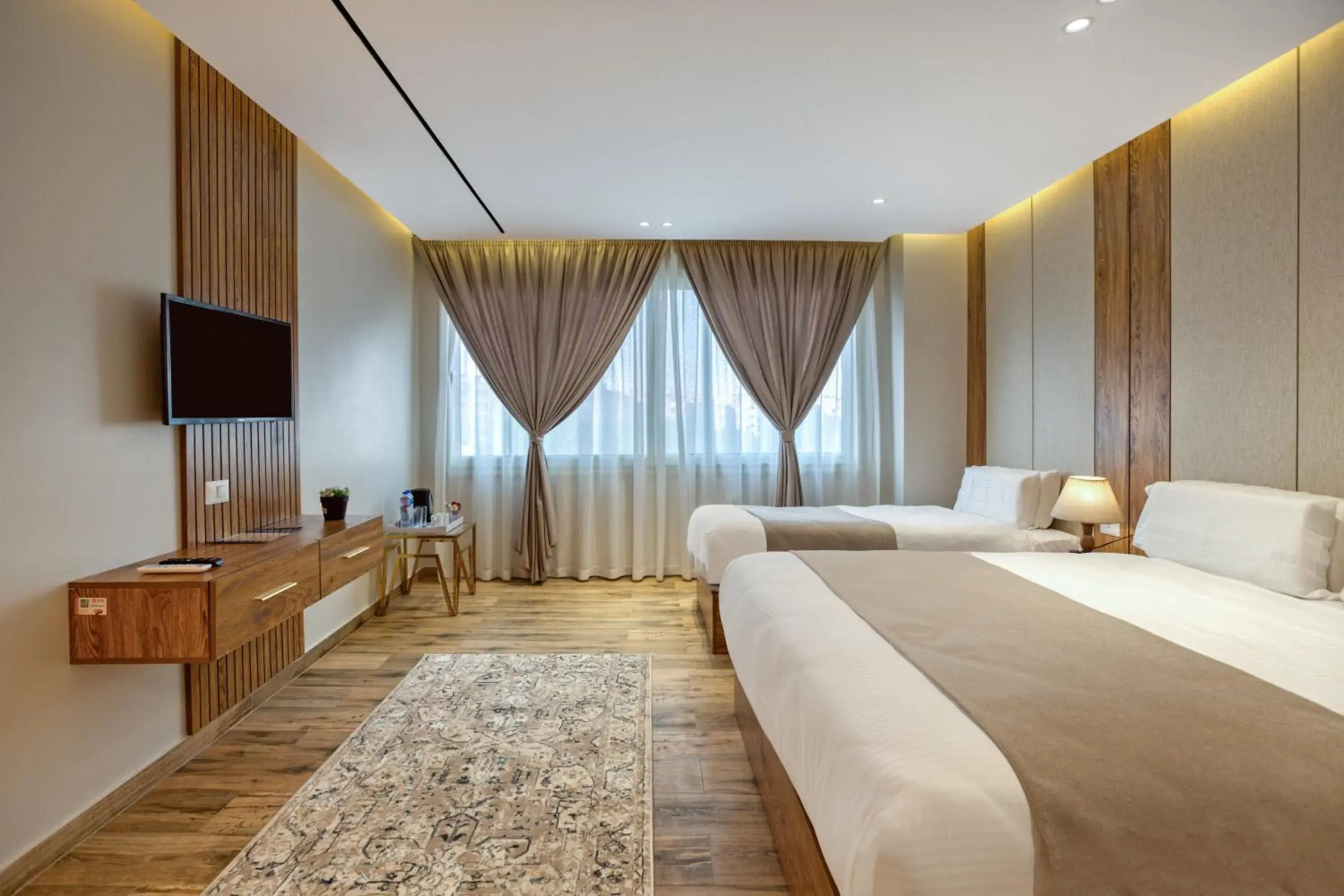 Quadruple Room with Garden View in Pyramids Yard Hotel Quadruple Room with Garden View in Pyramids Yard Hotel