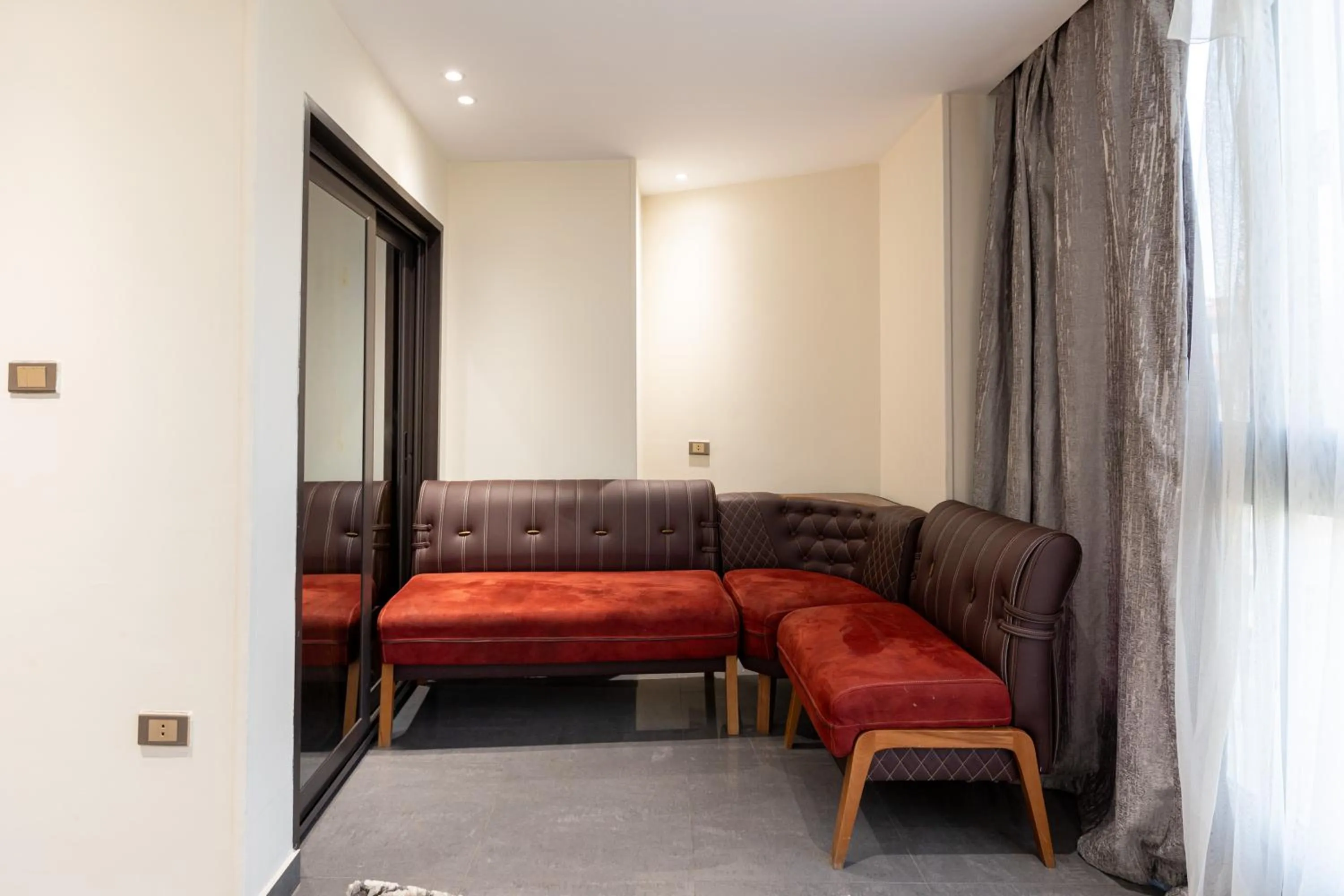 Living room in Pyramids Yard Hotel