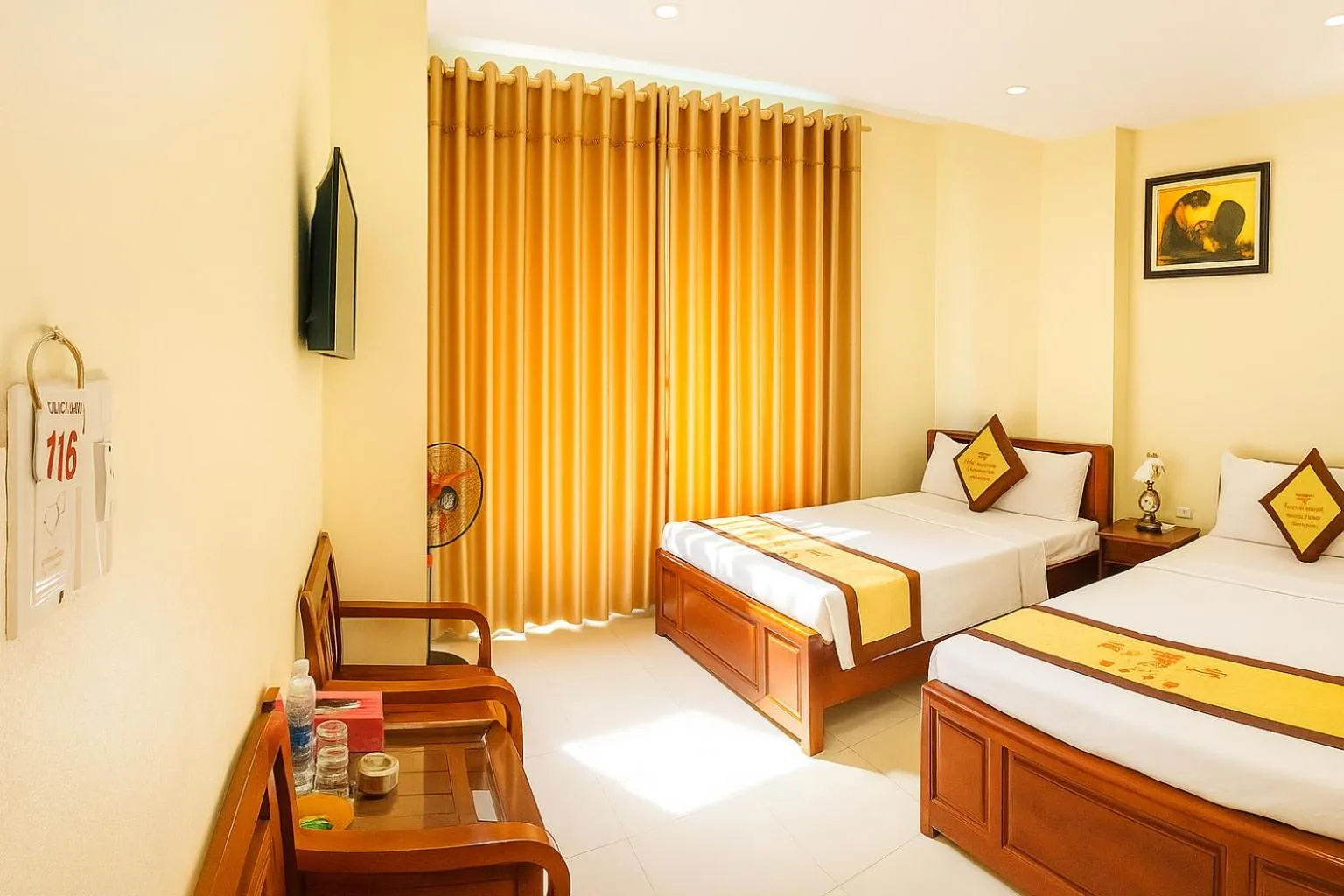 Bed in Thăng Long Hotel Thanh Hoá