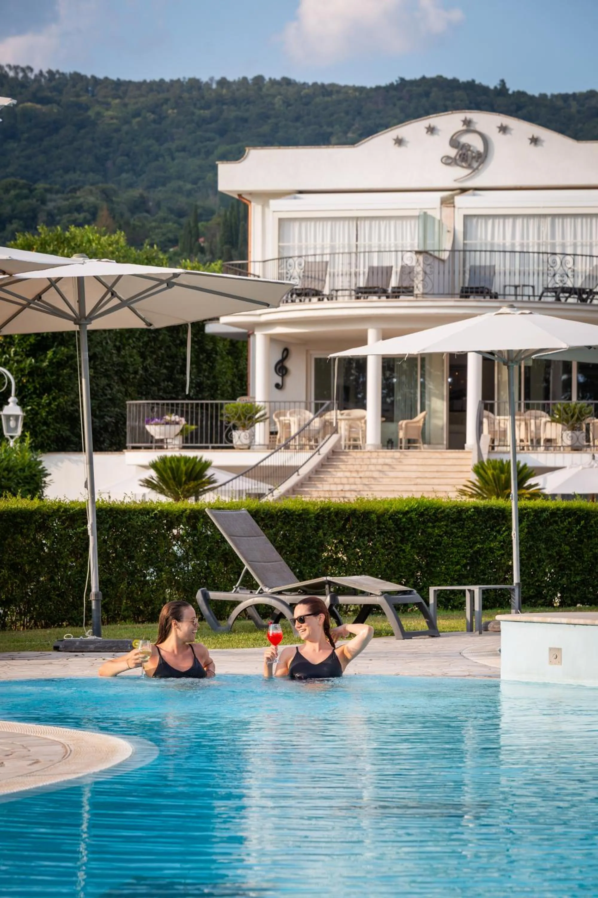 Pool view in Ludwig Boutique Hotel & Spa