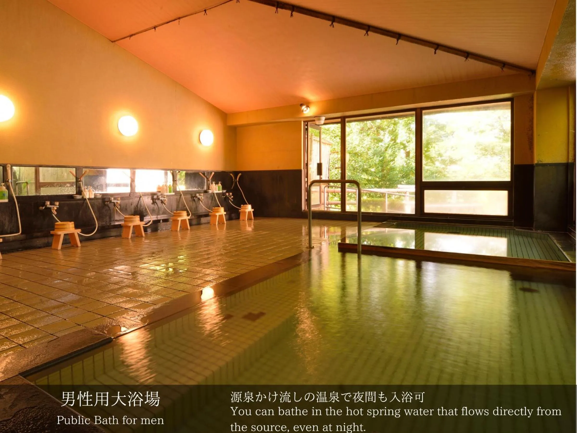 Public Bath in Tatsuta Ryokan