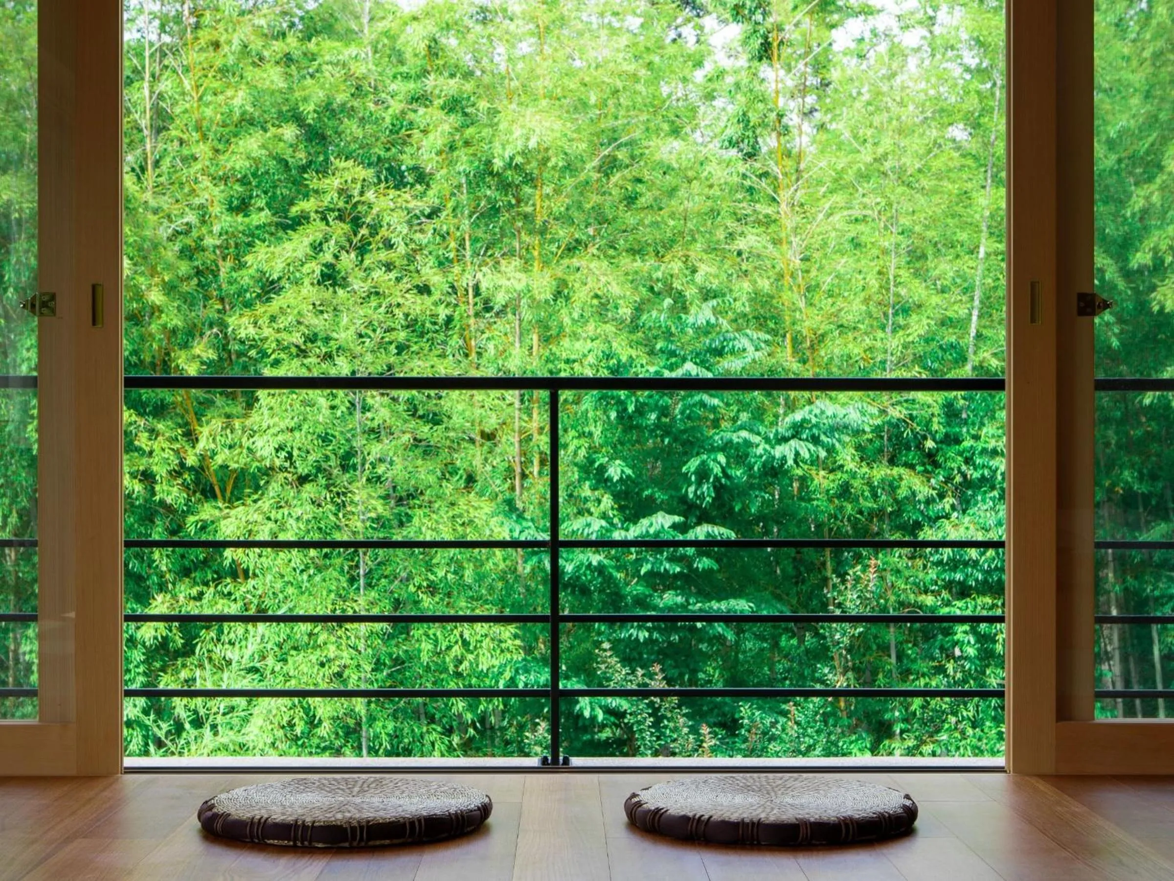 Photo of the whole room in Tatsuta Ryokan