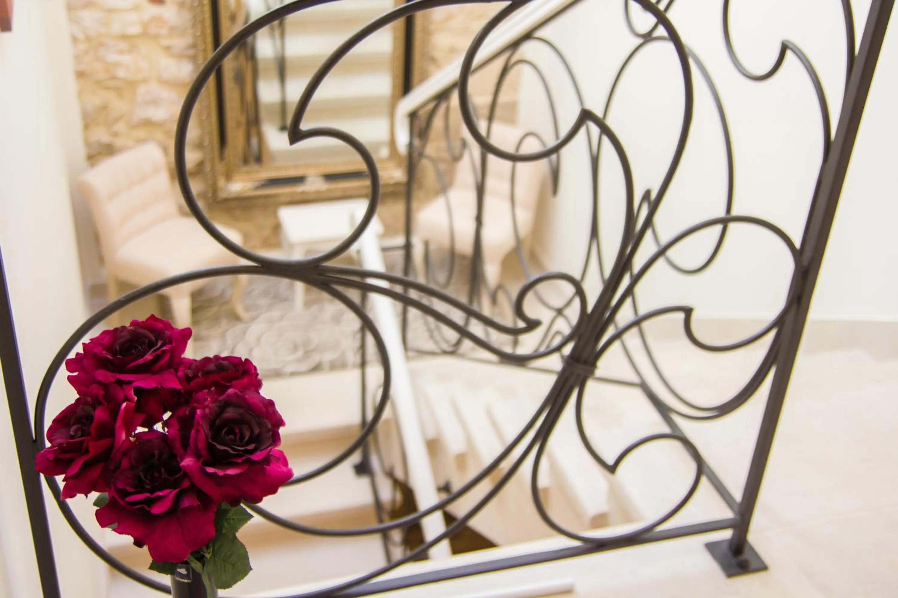 Decorative detail, Bed in Hotel Heritage Forza