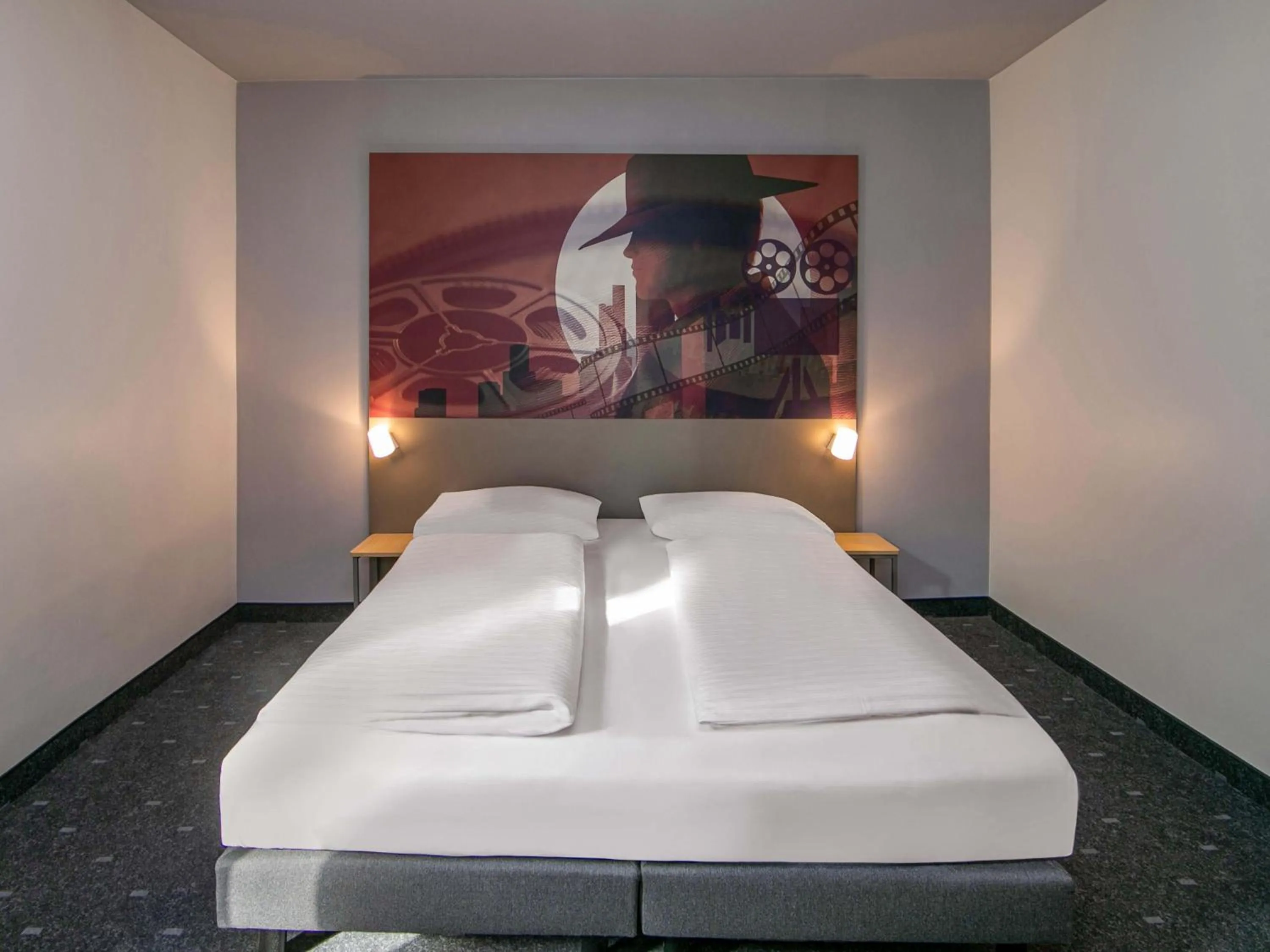 Photo of the whole room, Bed in B&B HOTEL Berlin-Adlershof