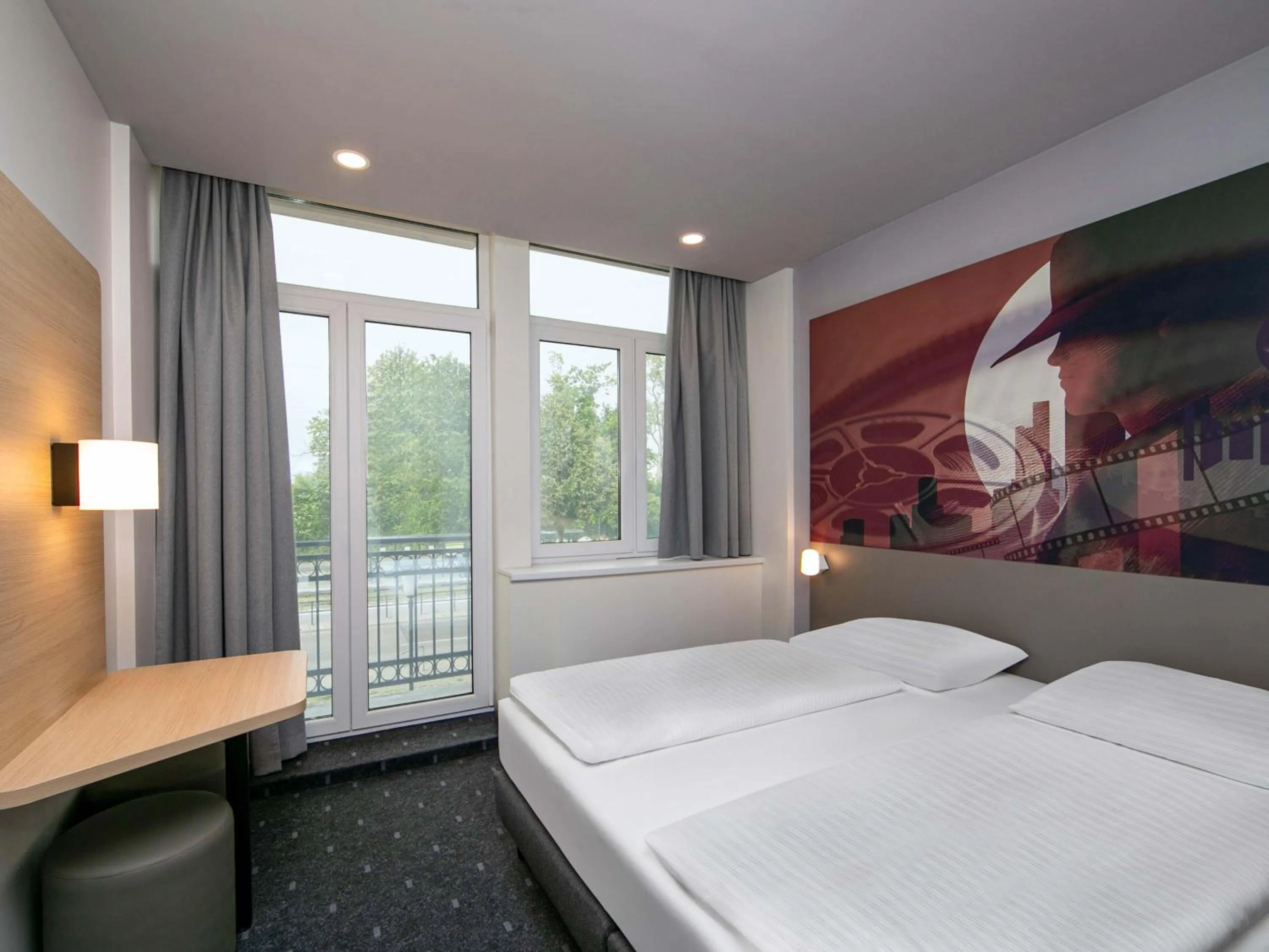 Photo of the whole room, Bed in B&B HOTEL Berlin-Adlershof
