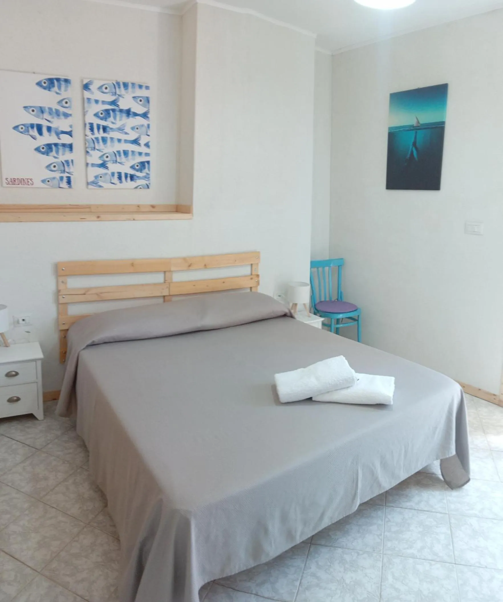 Photo of the whole room, Bed in Salvone's house B&B