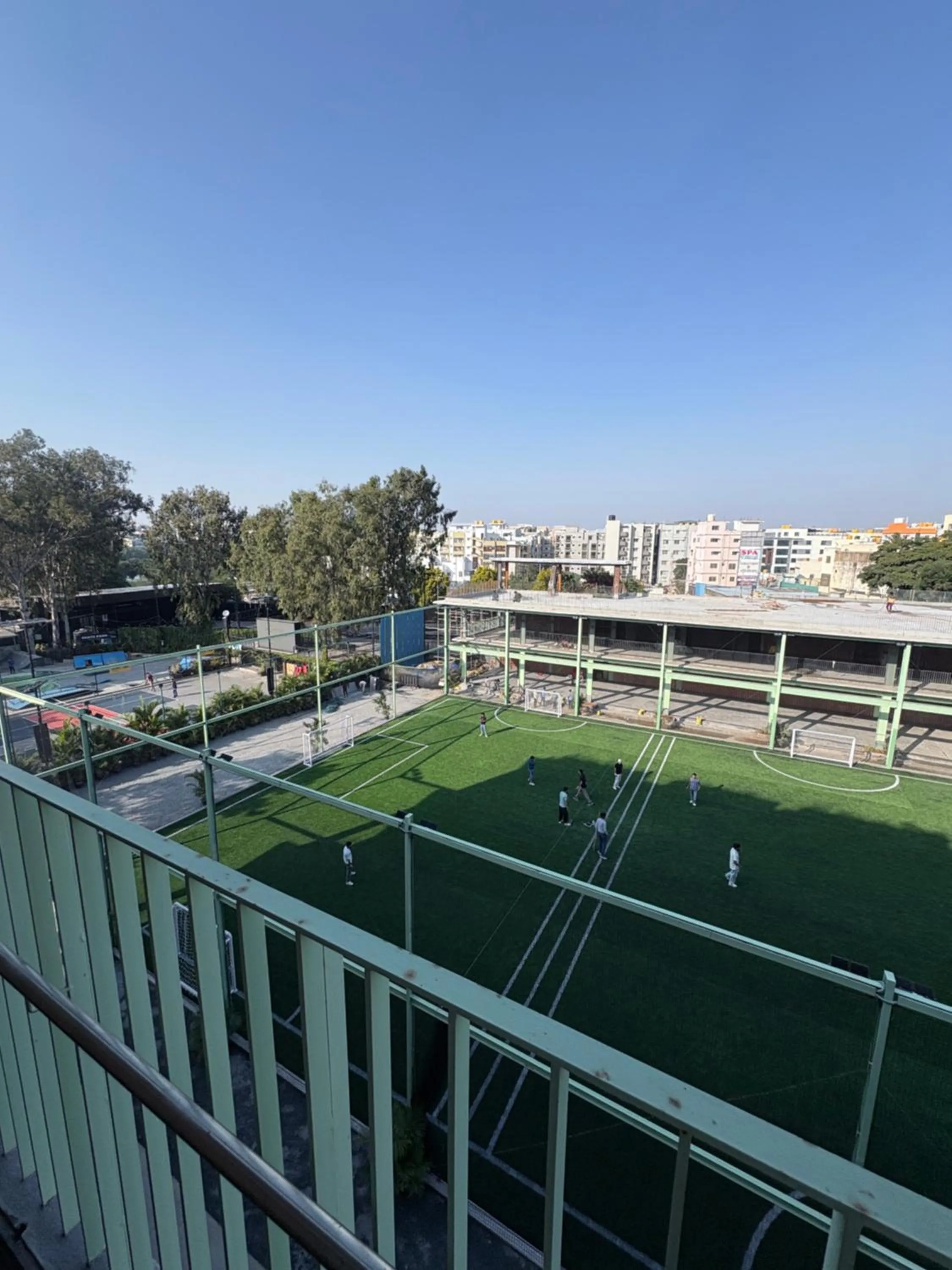 Inner courtyard view in Sleepover