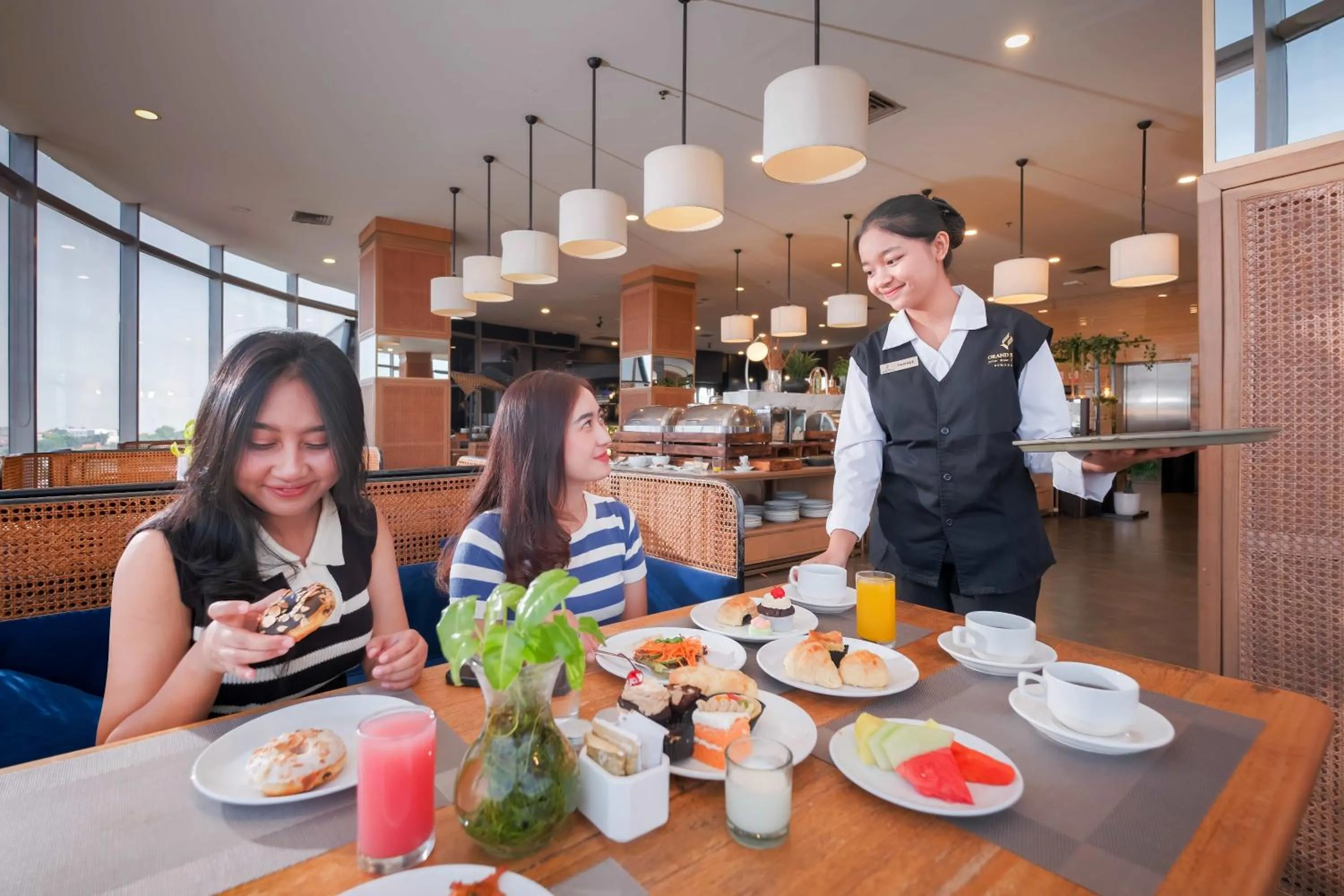 Staff in Grand Edge Hotel Semarang