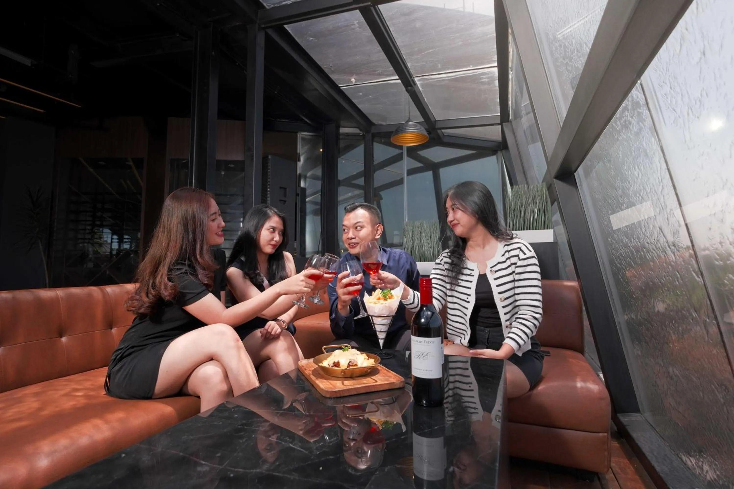 People in Grand Edge Hotel Semarang