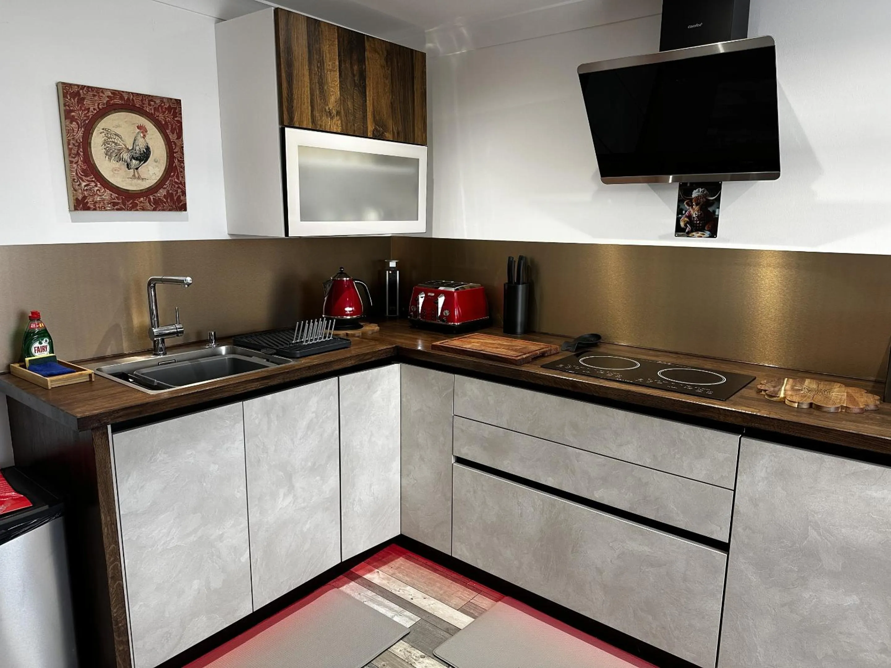 Kitchen or kitchenette in Sealladh Sona