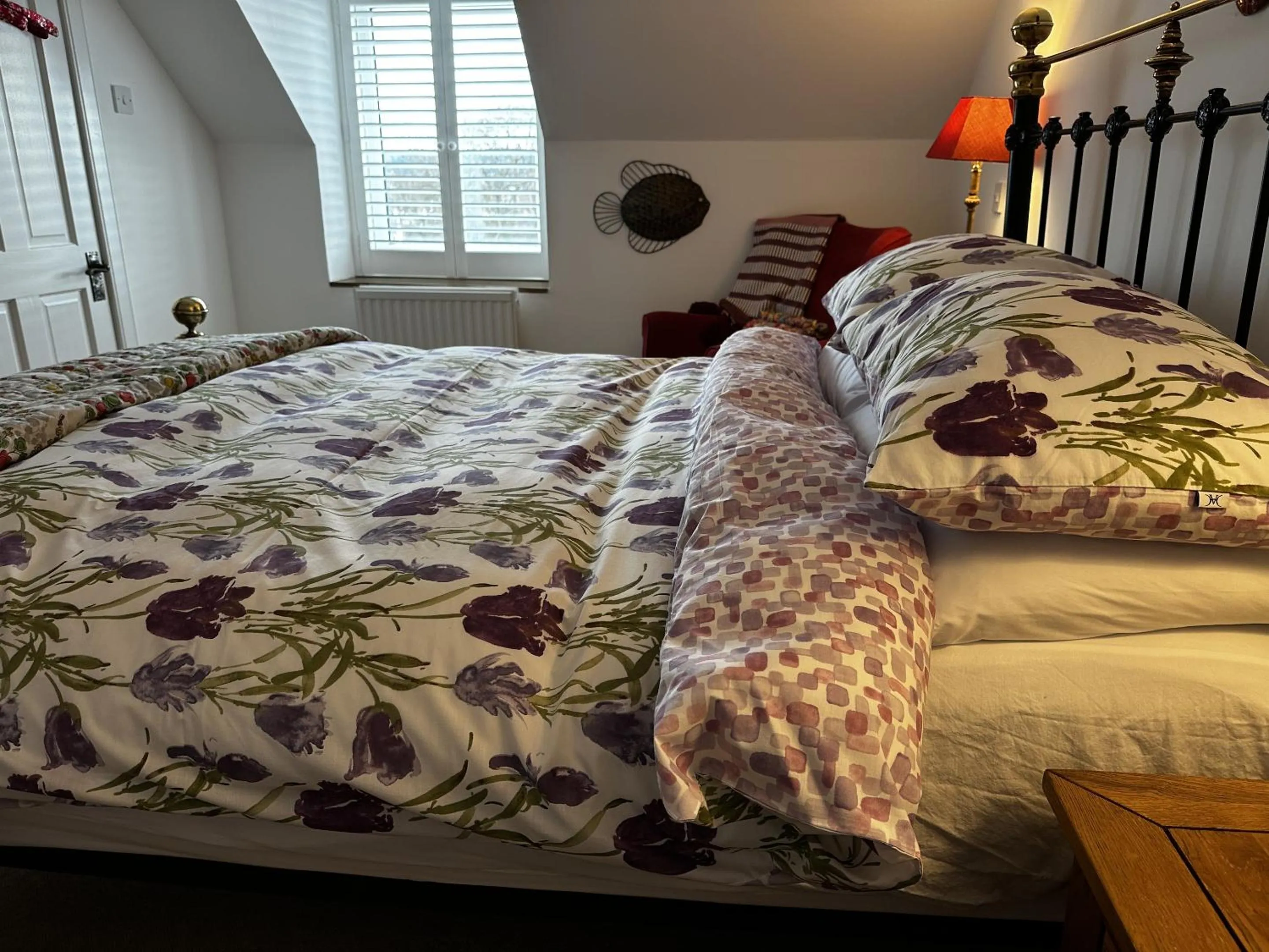 Bedroom, Bed in Sealladh Sona