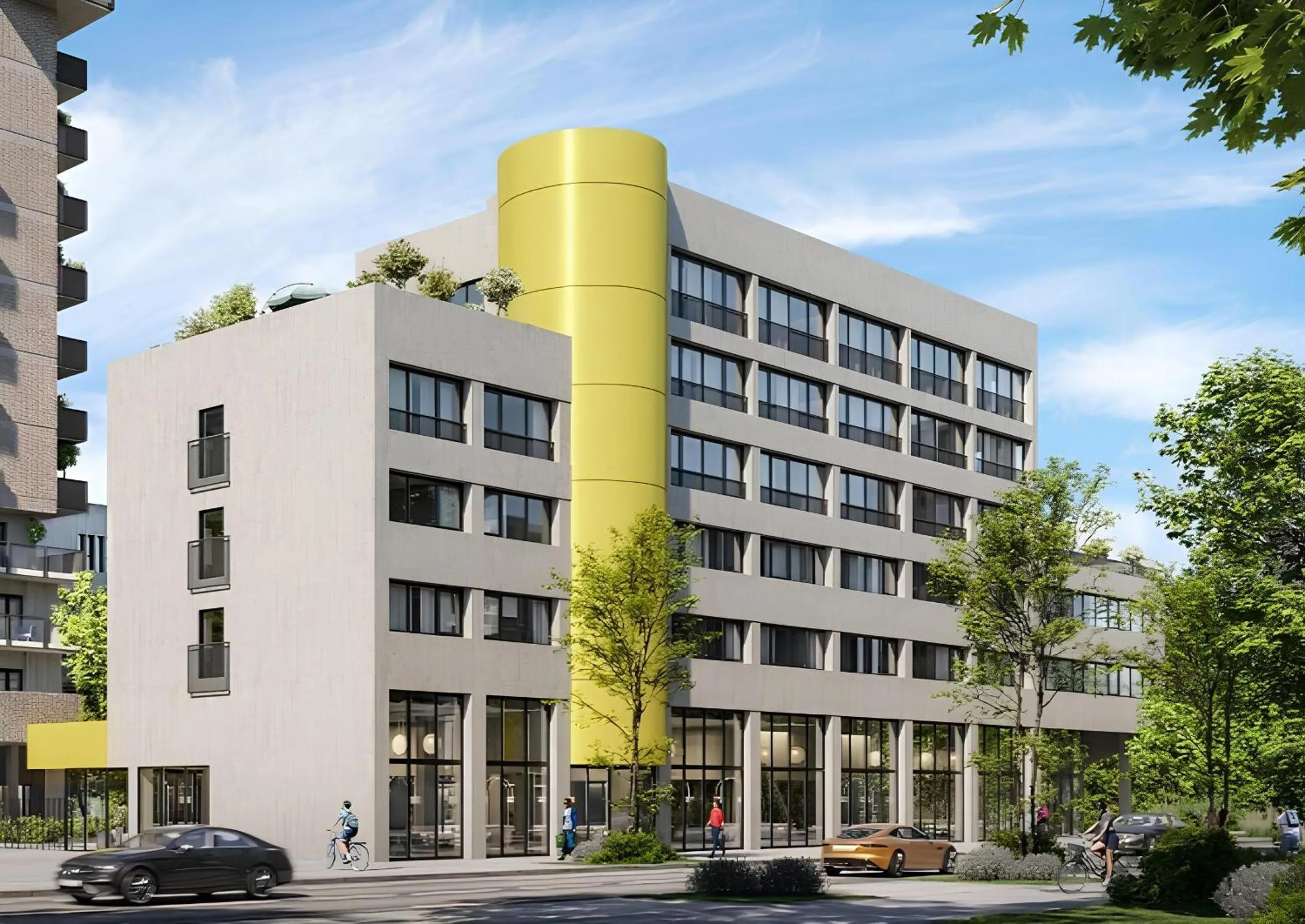 Facade/entrance in Eklo Hotels Nantes Centre - Île de Nantes