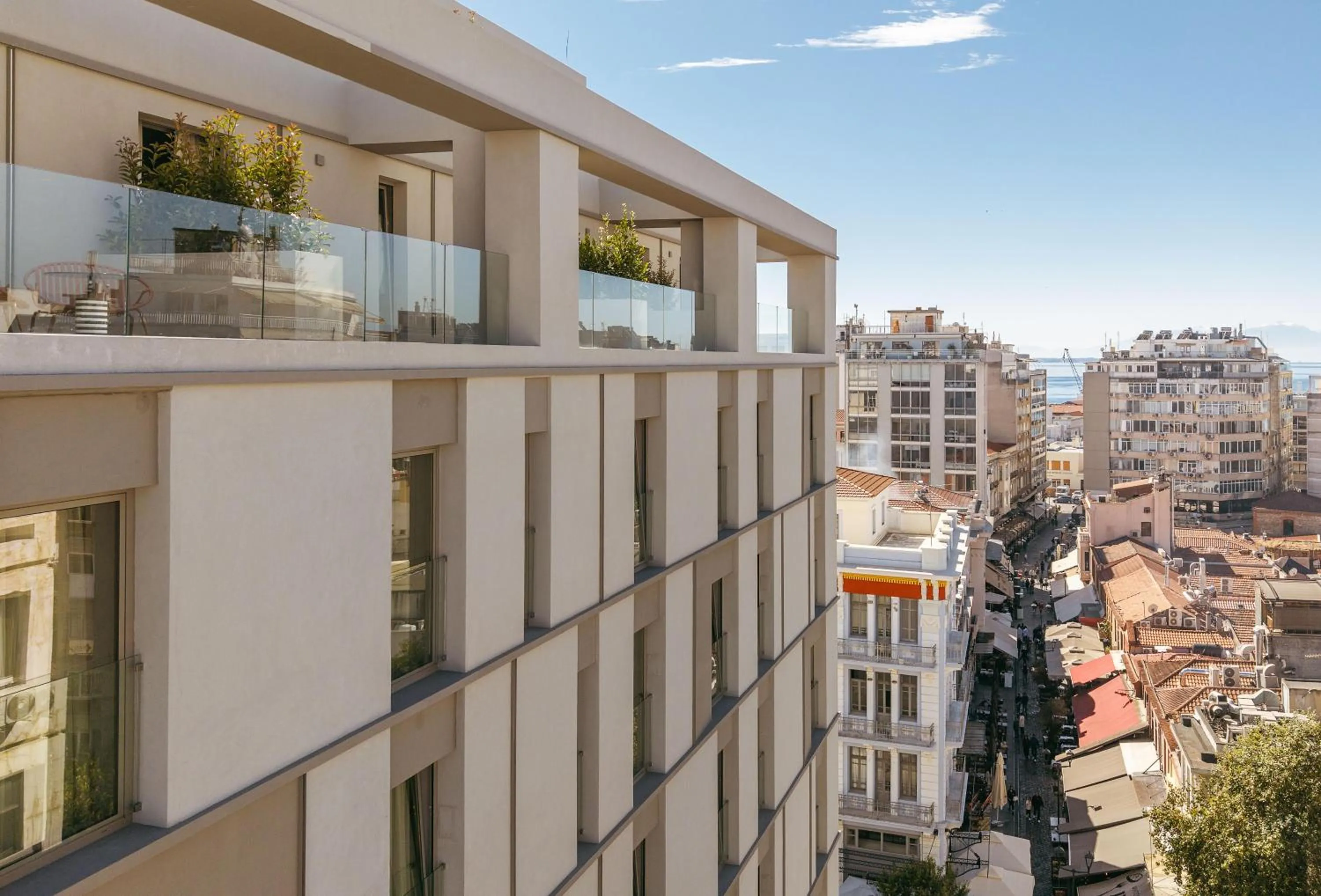 Property building in NYX Hotel Thessaloniki